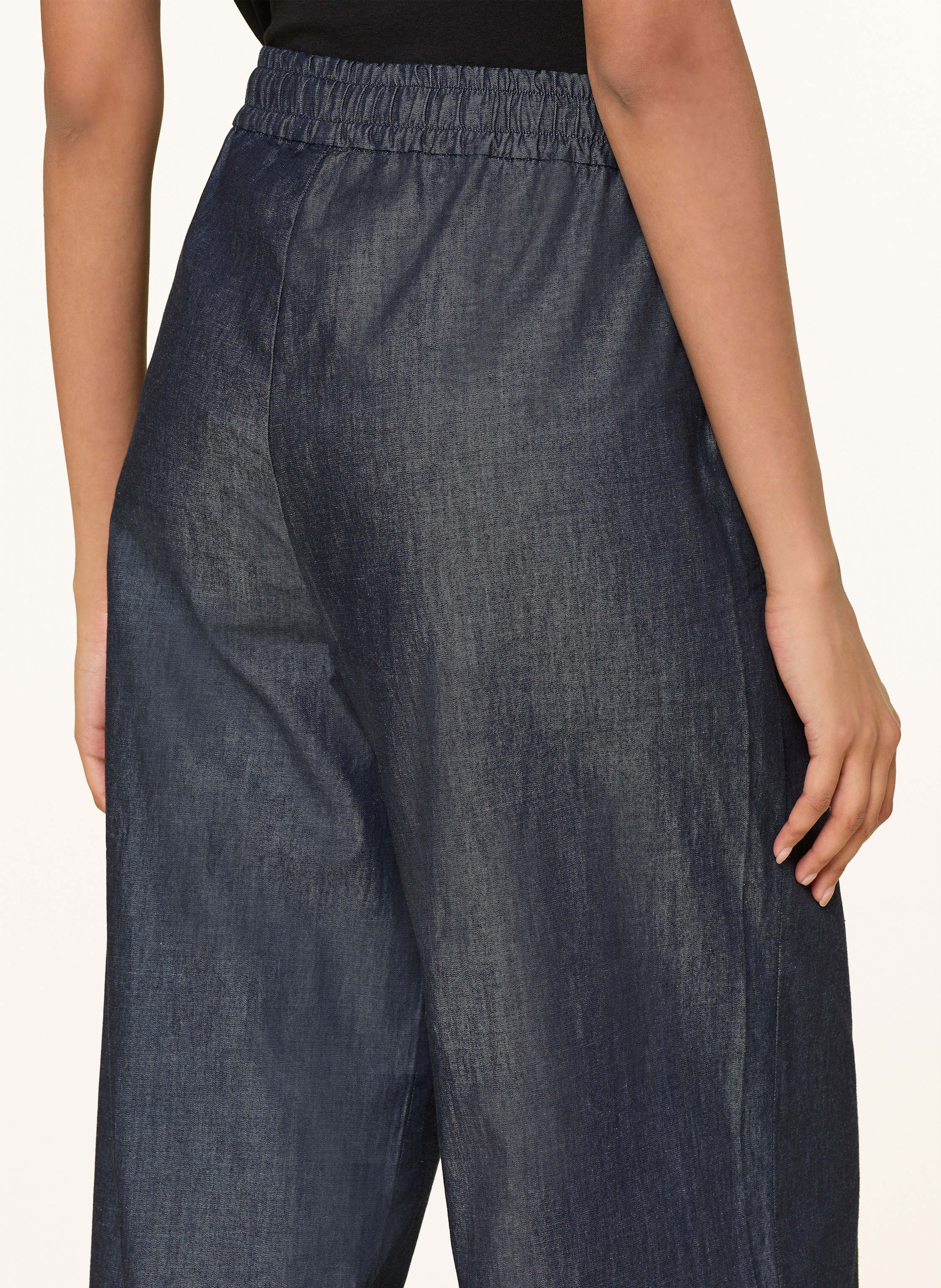 Thumbnail - Milano Italy Hose In Jeansoptik blau