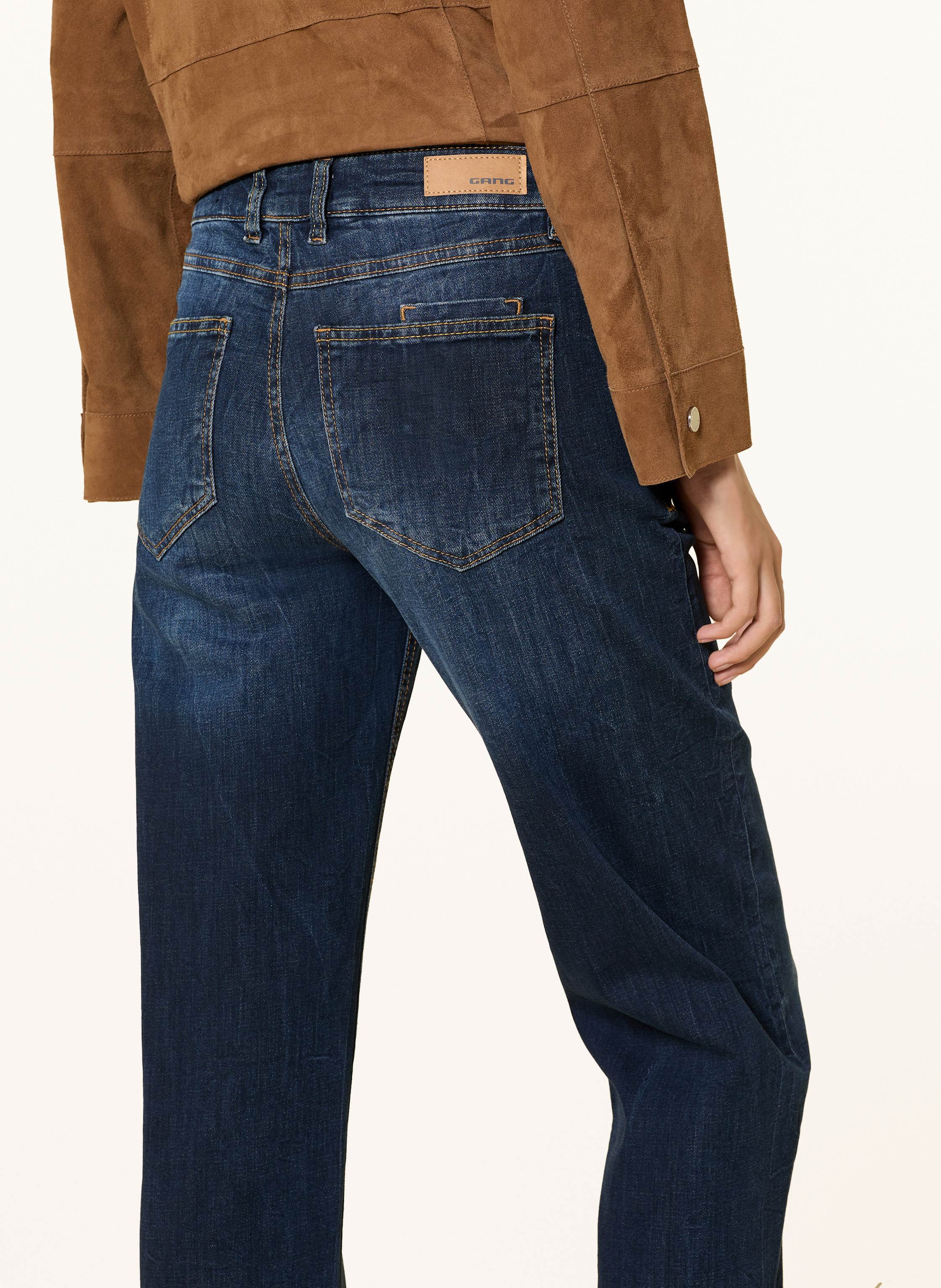 Thumbnail - Gang Straight Jeans 94river blau