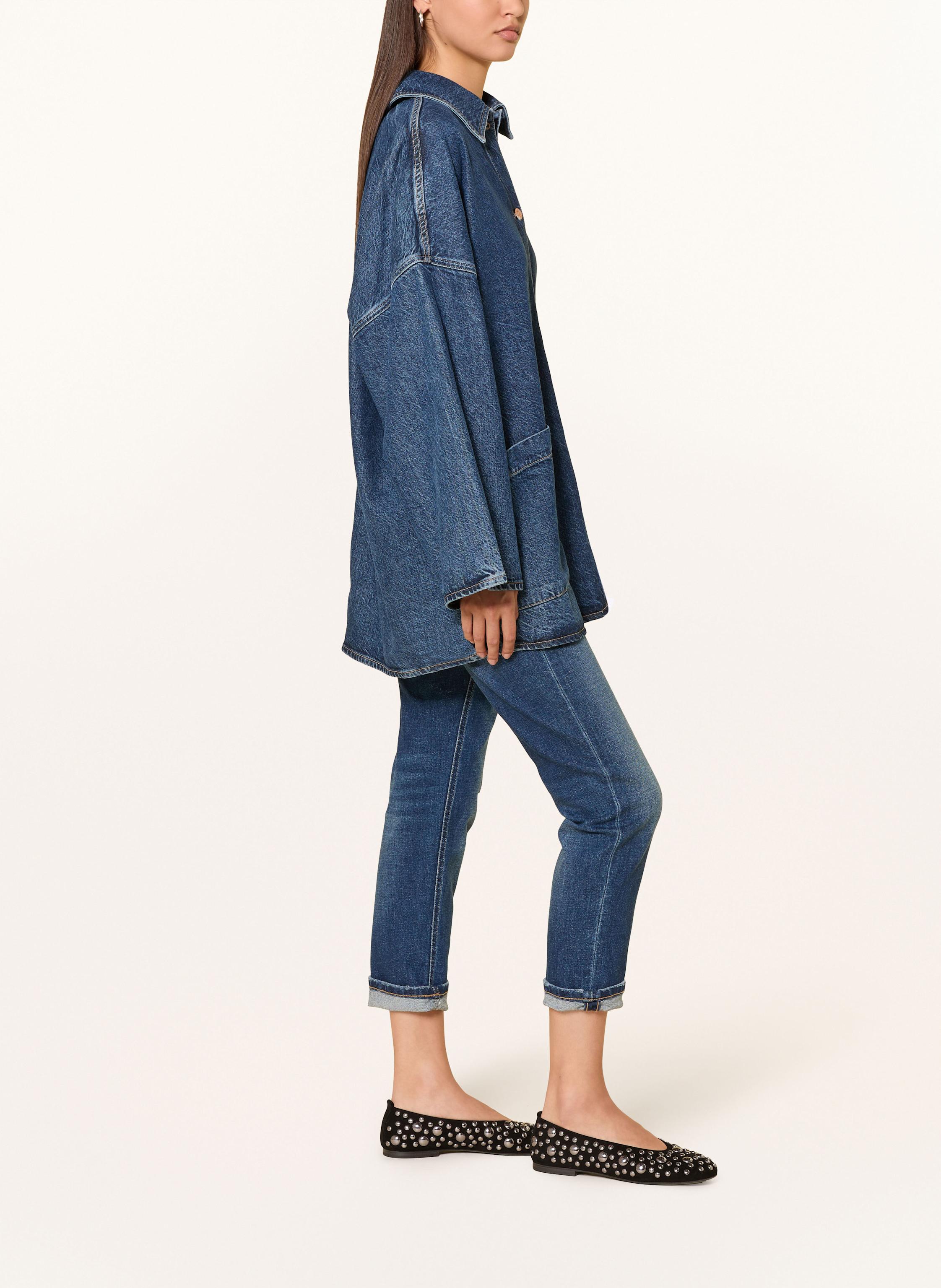 Thumbnail - Gang Boyfriend Jeans 94nica Cropped blau