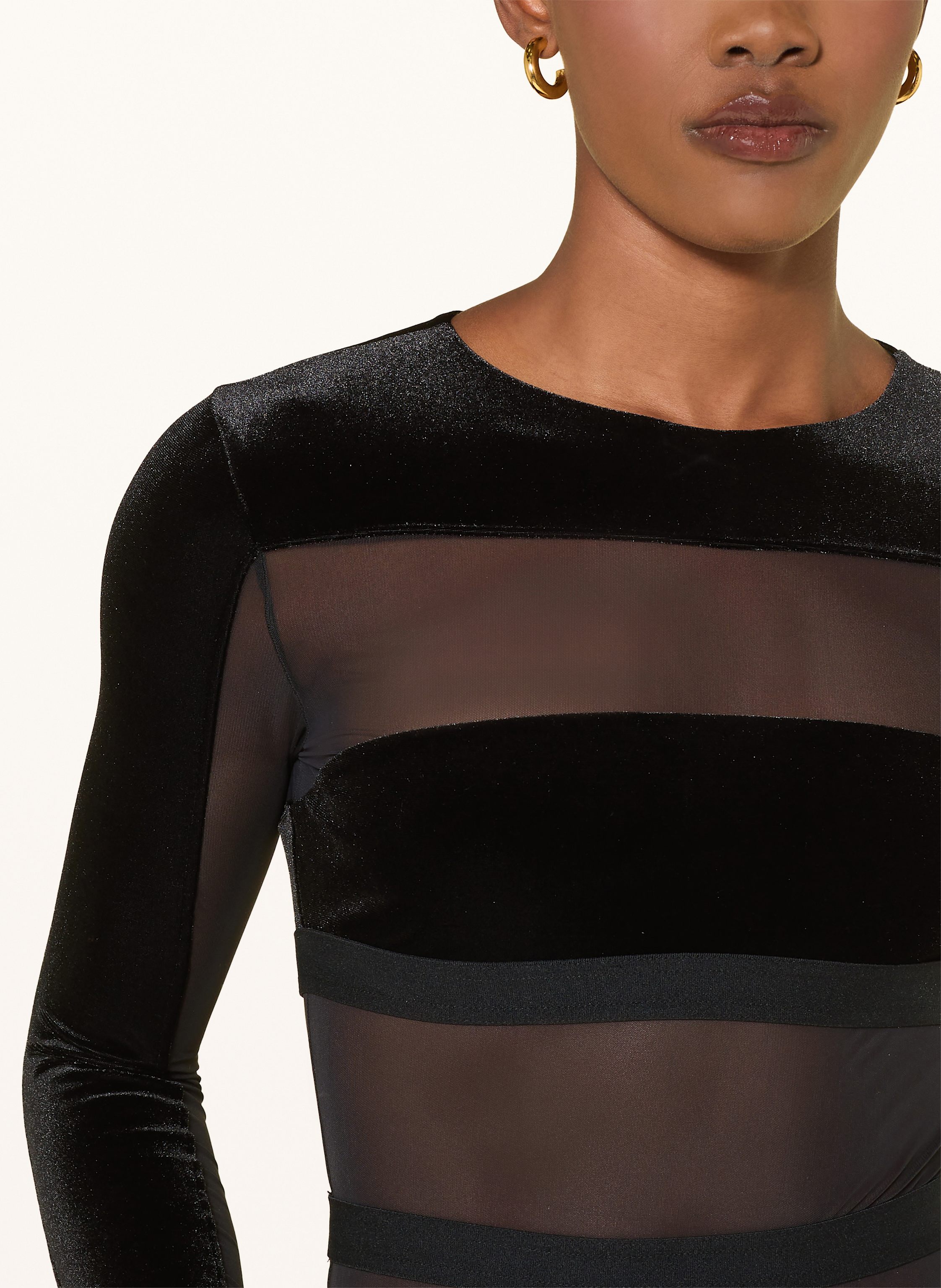 Thumbnail - Undress Code String-Body Go Fot It schwarz