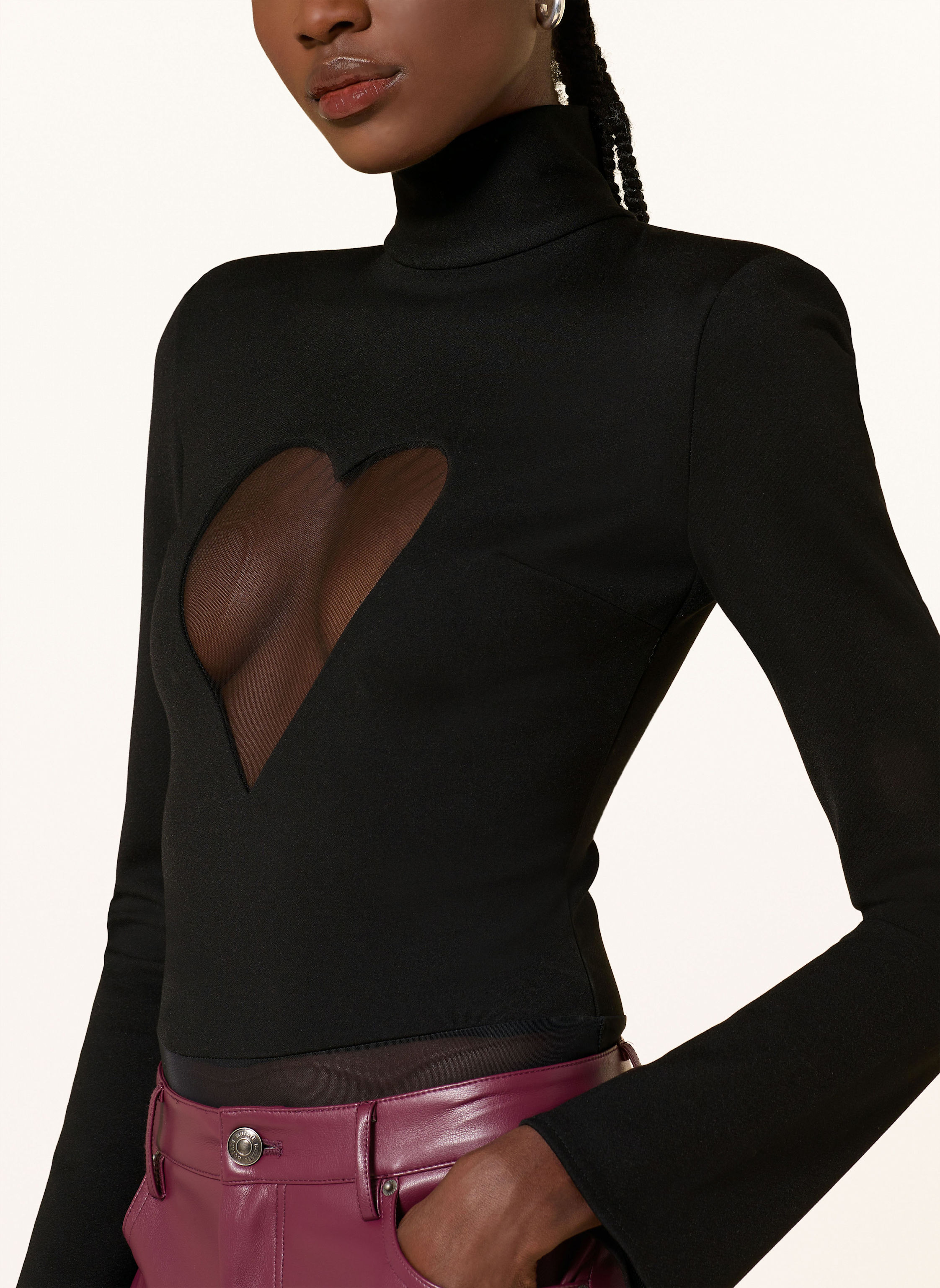 Thumbnail - Undress Code String-Body Heart Out schwarz