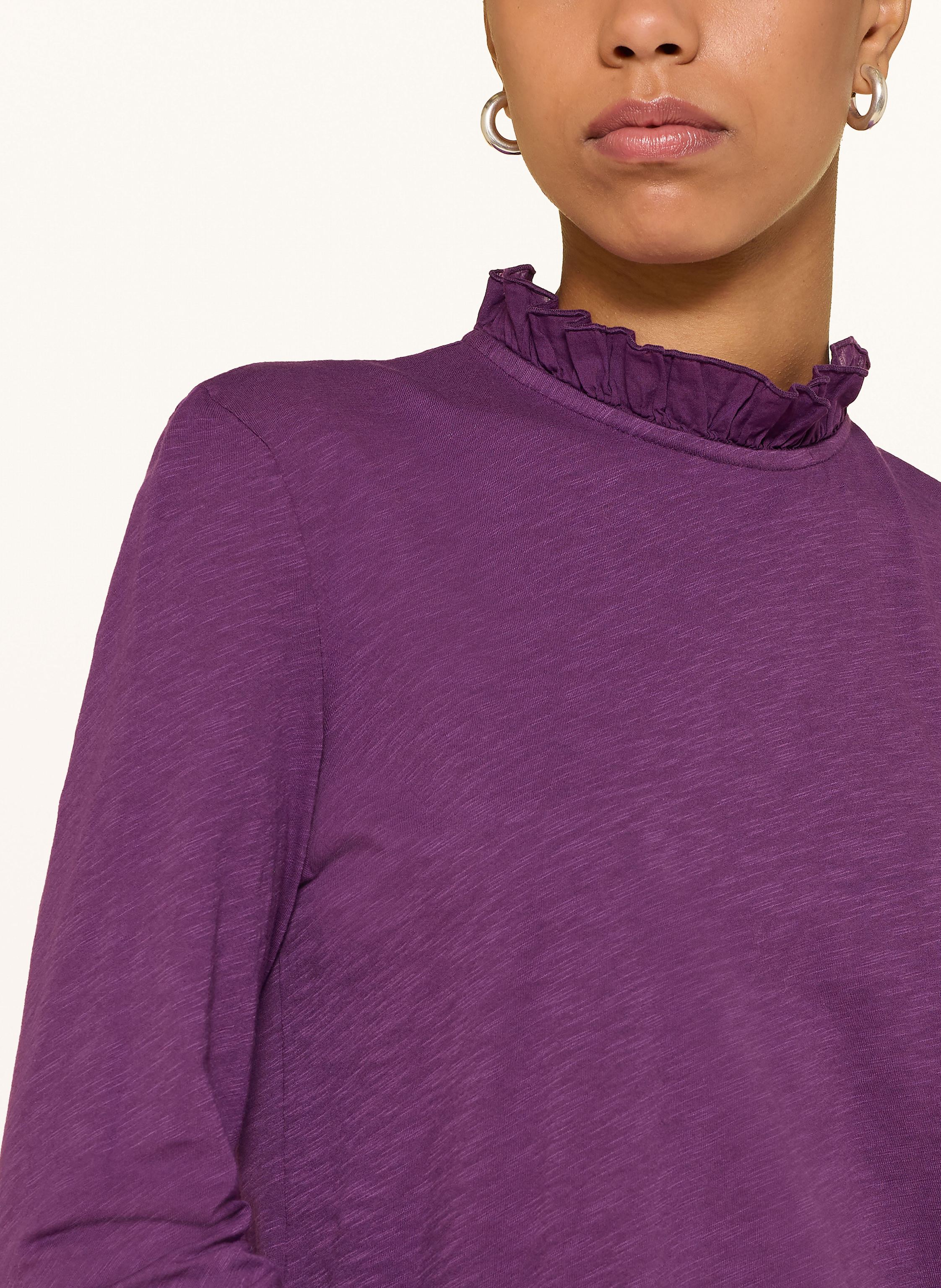 Thumbnail - Rich & Royal Longsleeve Mit Rüschen lila