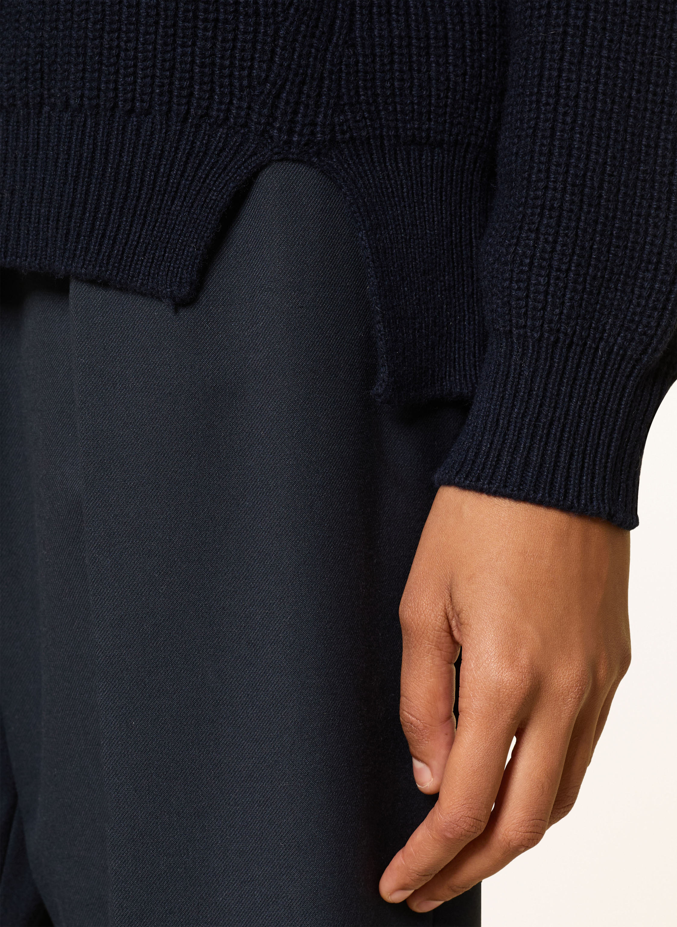 Thumbnail - Rich & Royal Rollkragenpullover blau