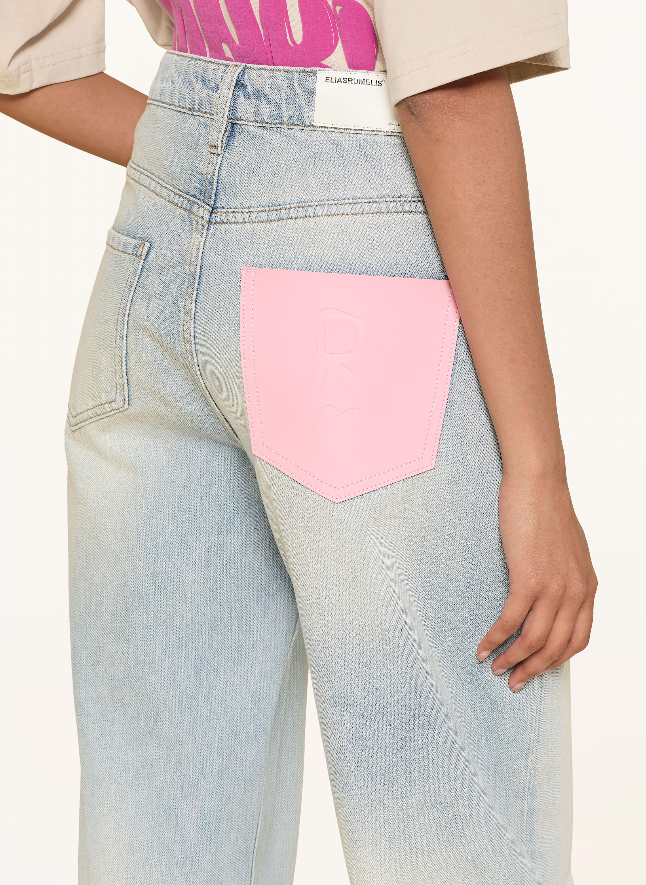 Thumbnail - Elias Rumelis Barrel Jeans Yoana blau