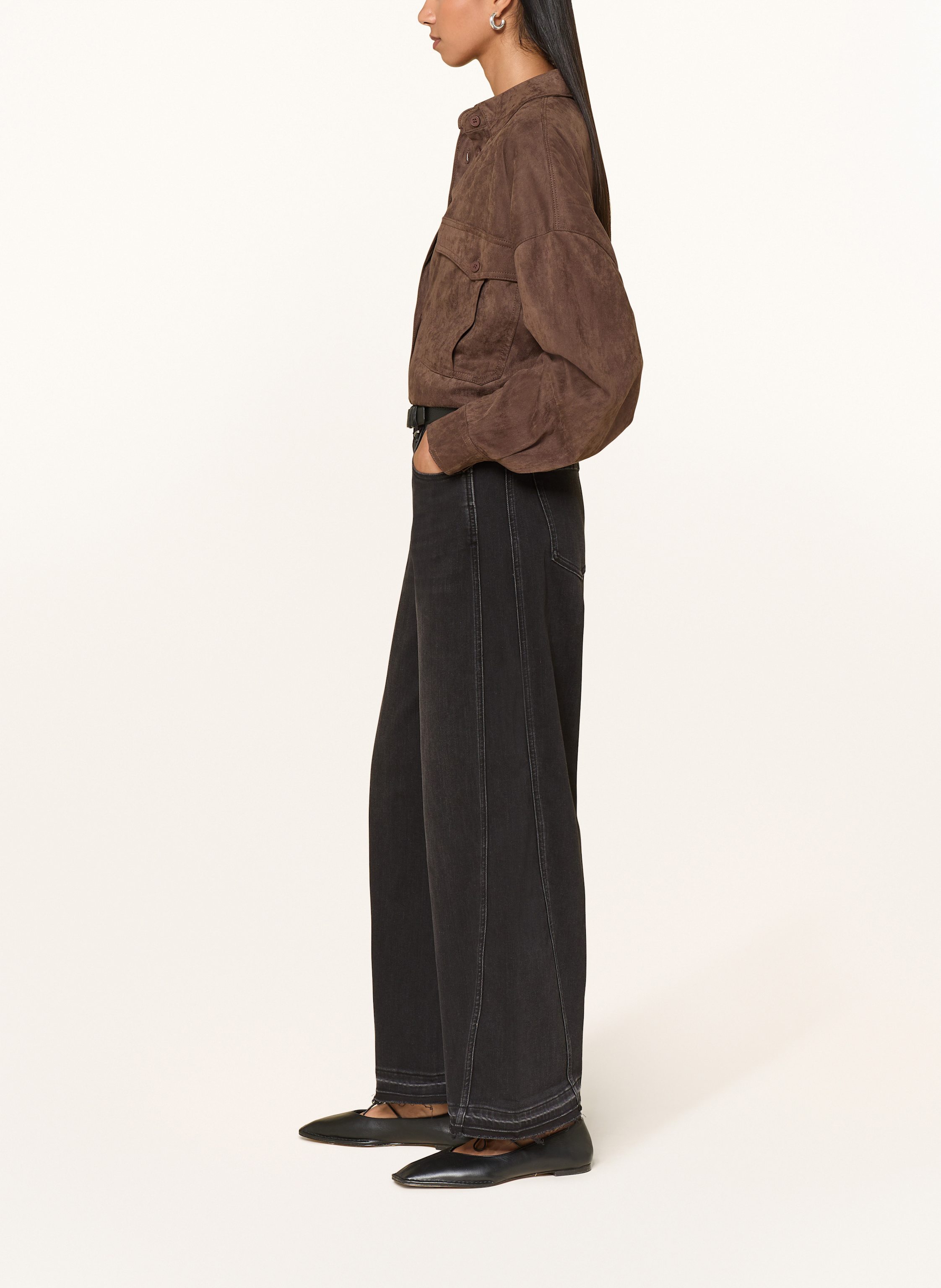 Thumbnail - Elias Rumelis Barrel Jeans Noralie schwarz