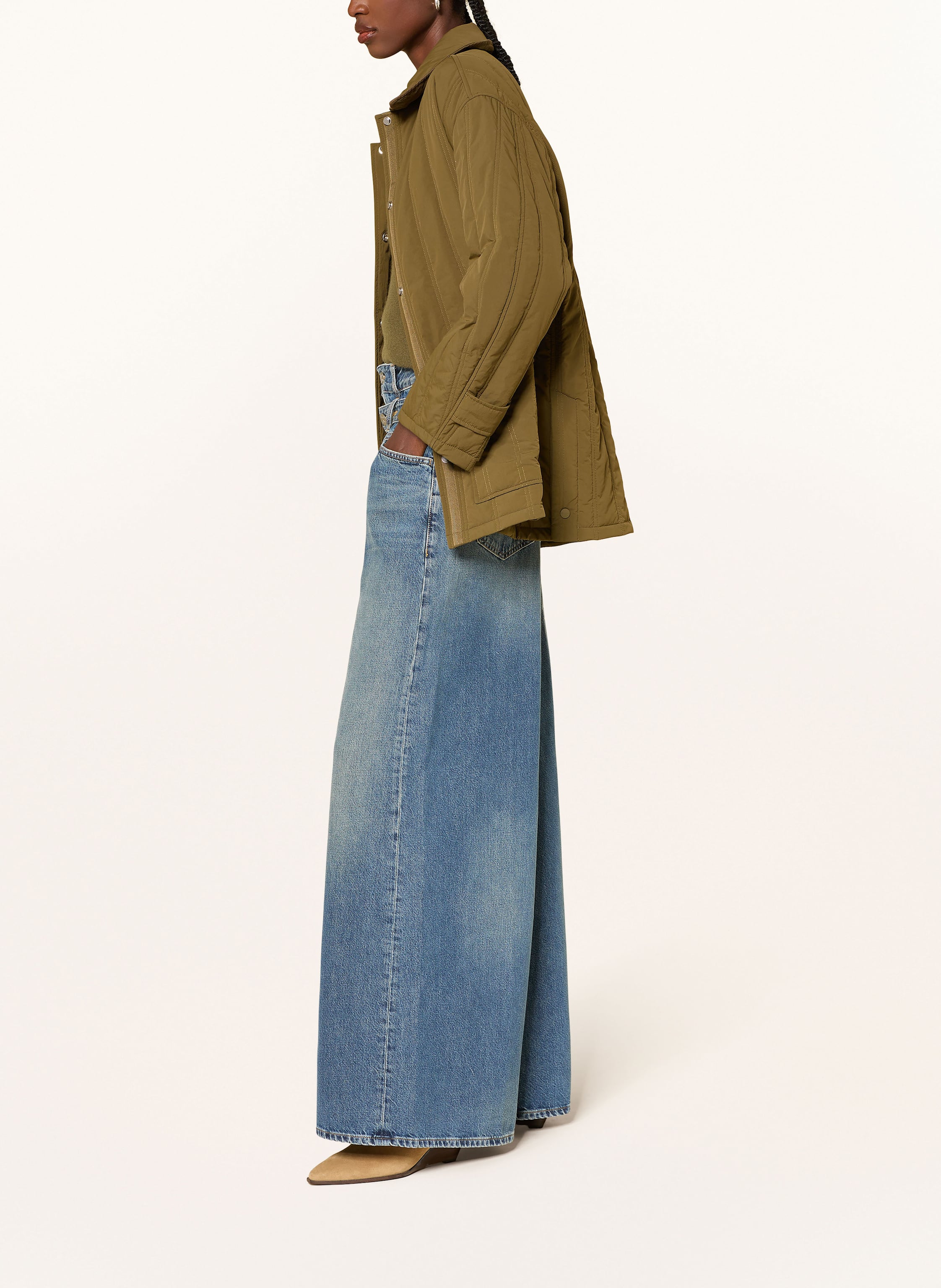 Thumbnail - Closed Wide Leg Jeans Zoya-X blau