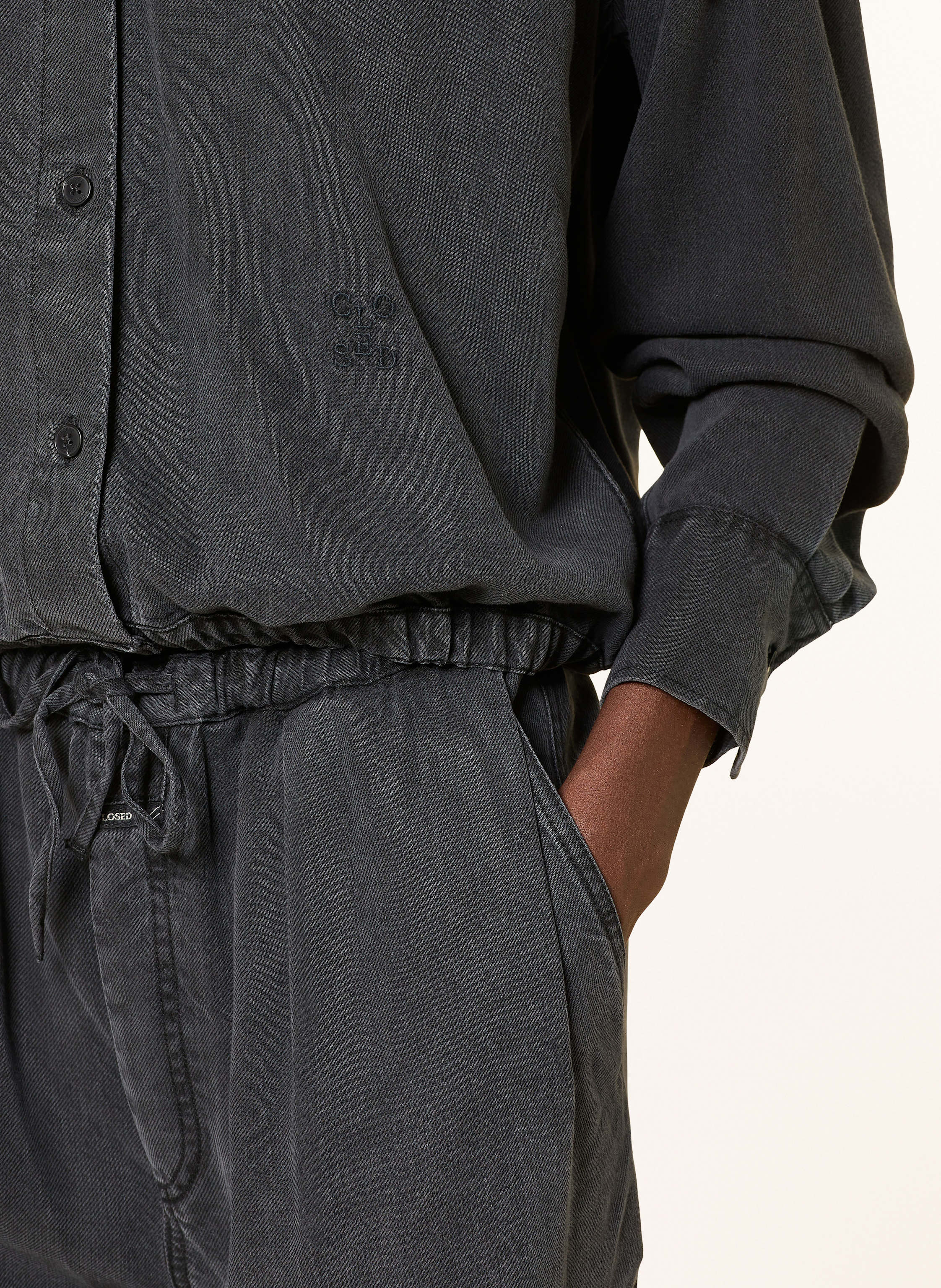 Thumbnail - Closed Jeans-Blouson schwarz