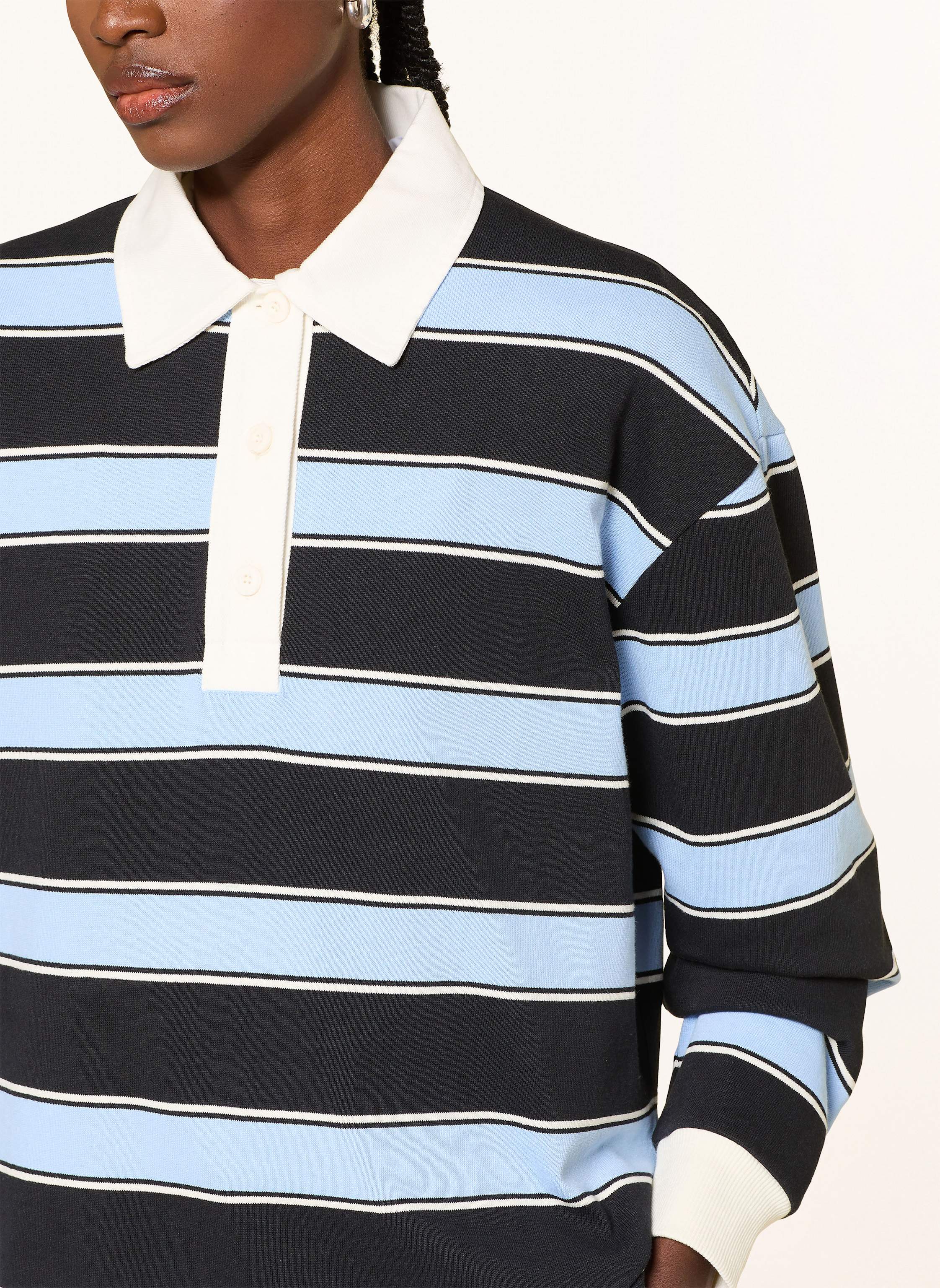 Thumbnail - Closed Rugbyshirt blau