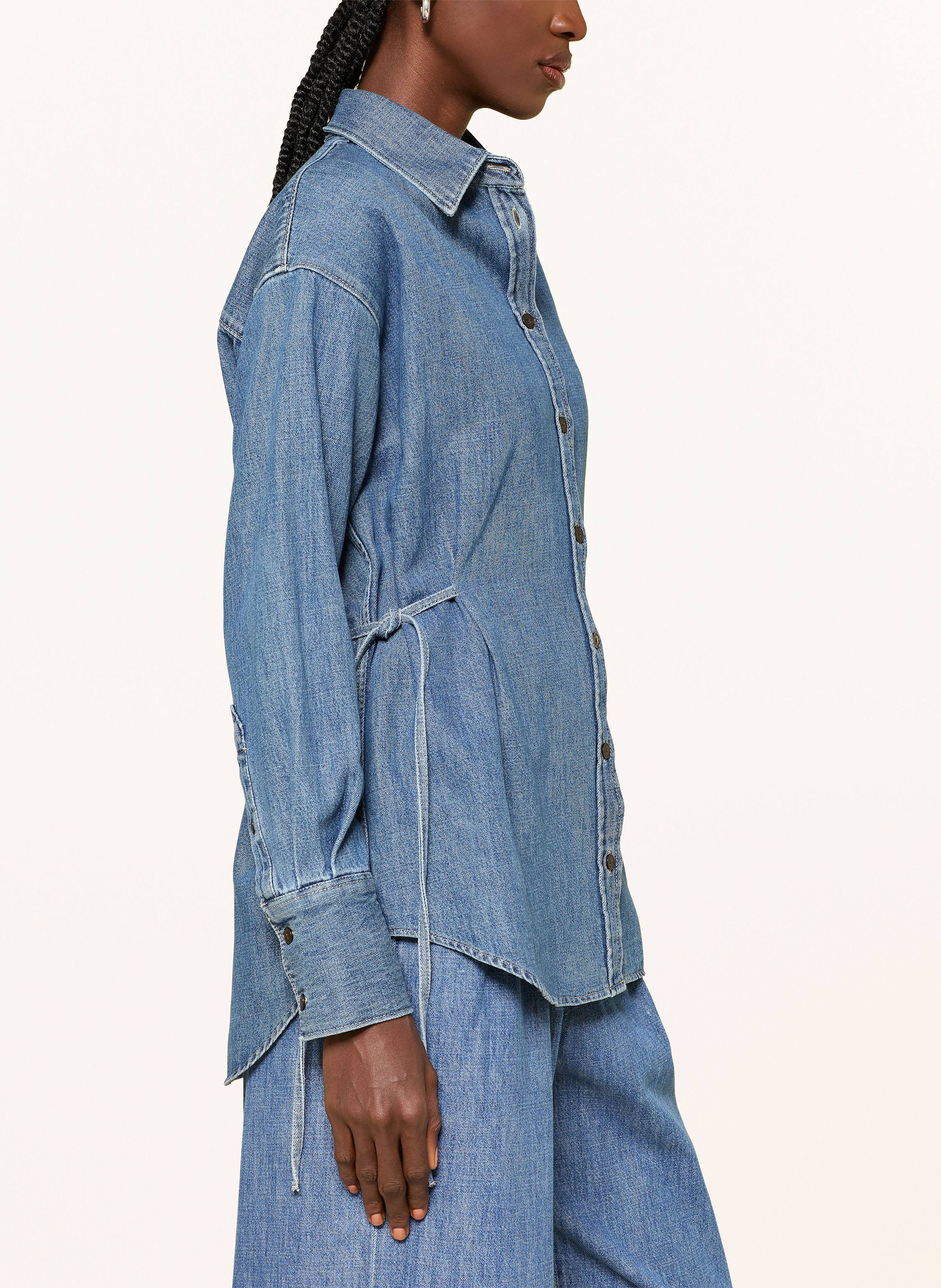 Thumbnail - Closed Jeansbluse blau