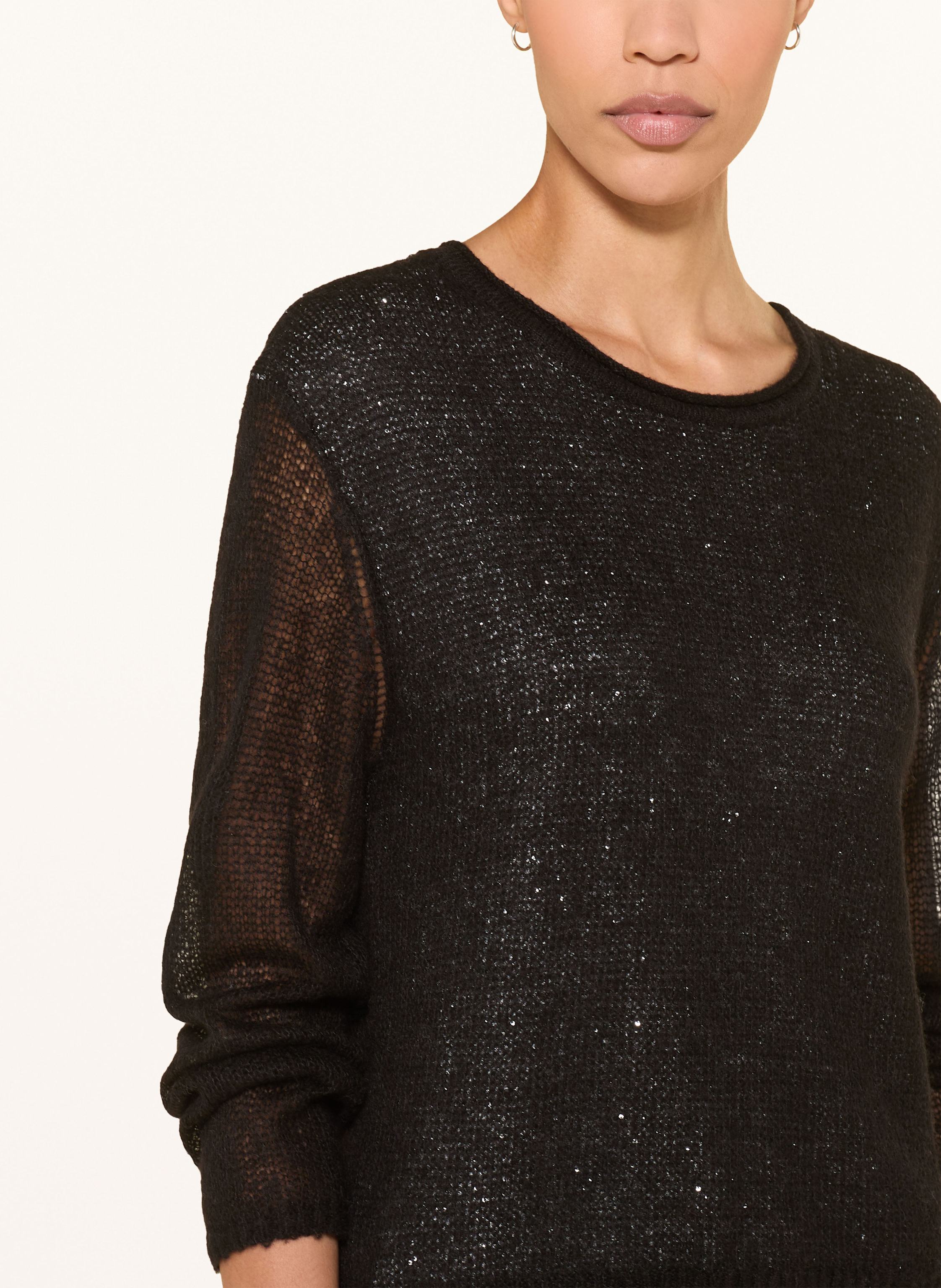 Thumbnail - Luisa Cerano Pullover Mit Pailletten schwarz