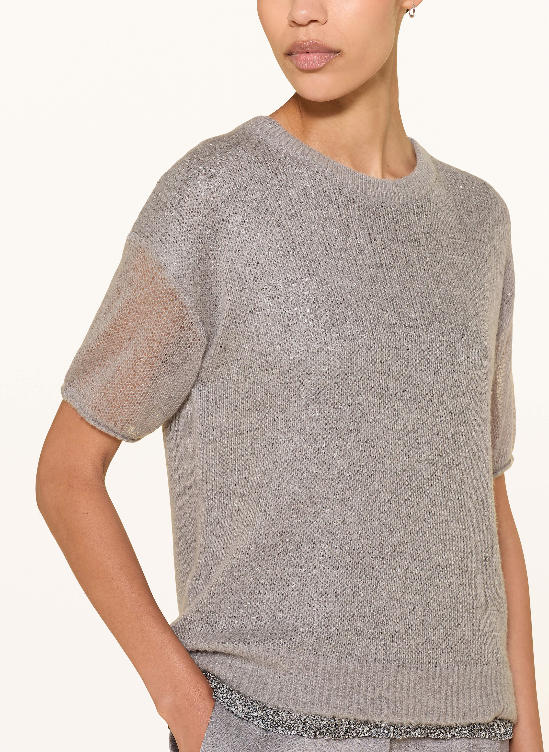 Thumbnail - Luisa Cerano Strickshirt silber