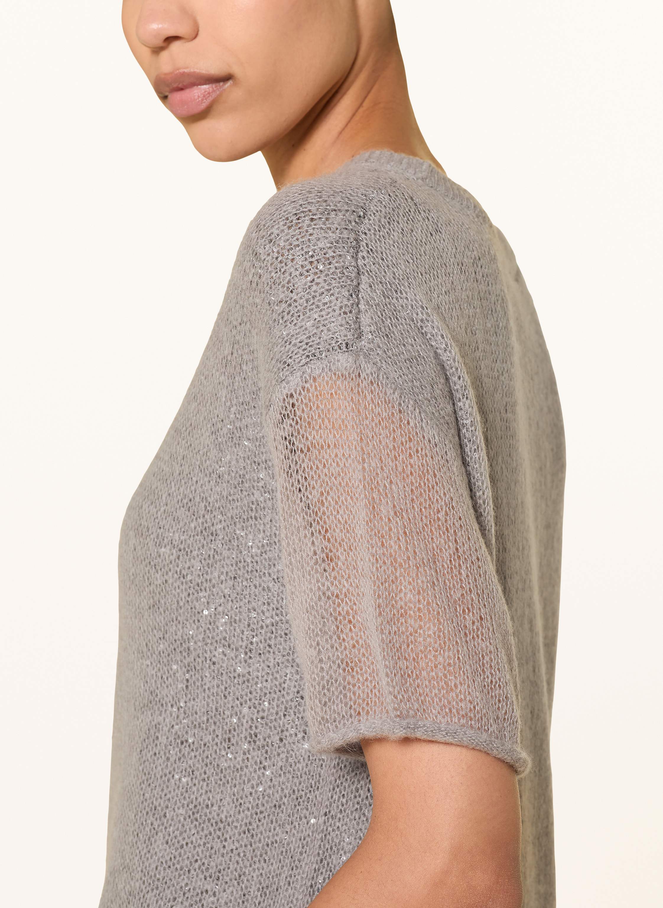 Thumbnail - Luisa Cerano Strickshirt silber