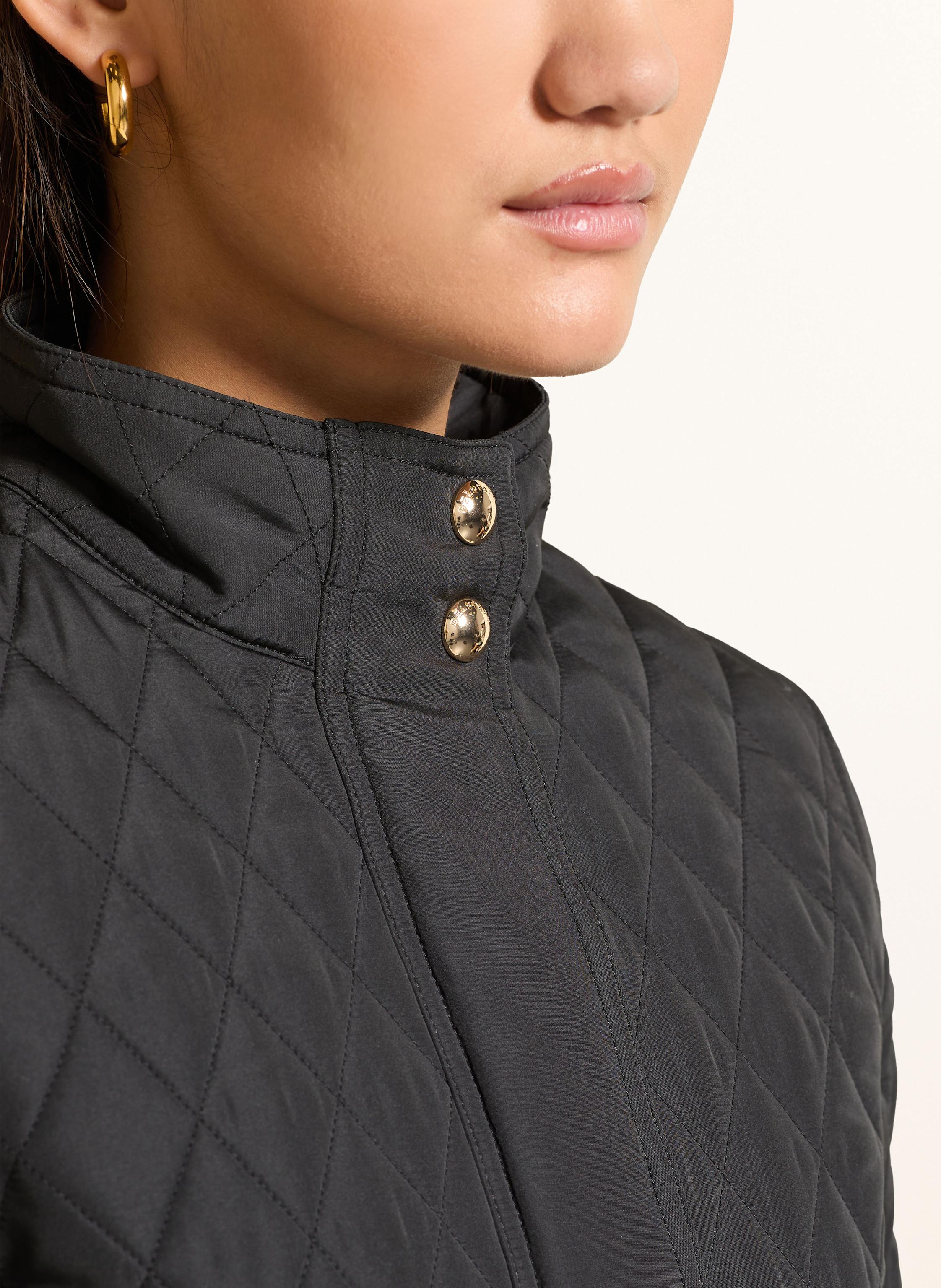 Thumbnail - Belstaff Steppjacke Maya schwarz