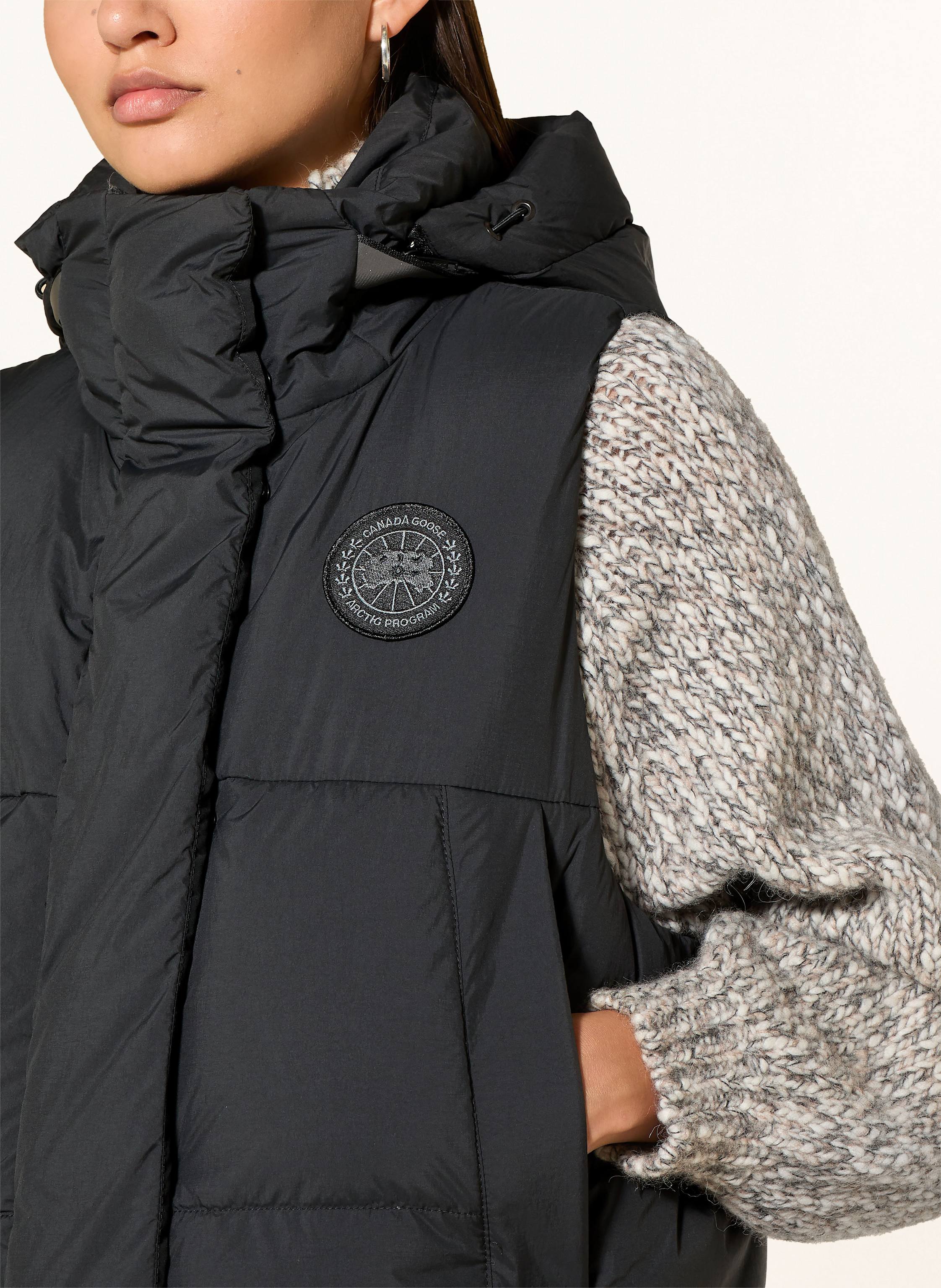 Thumbnail - Canada Goose Daunenweste Junction schwarz