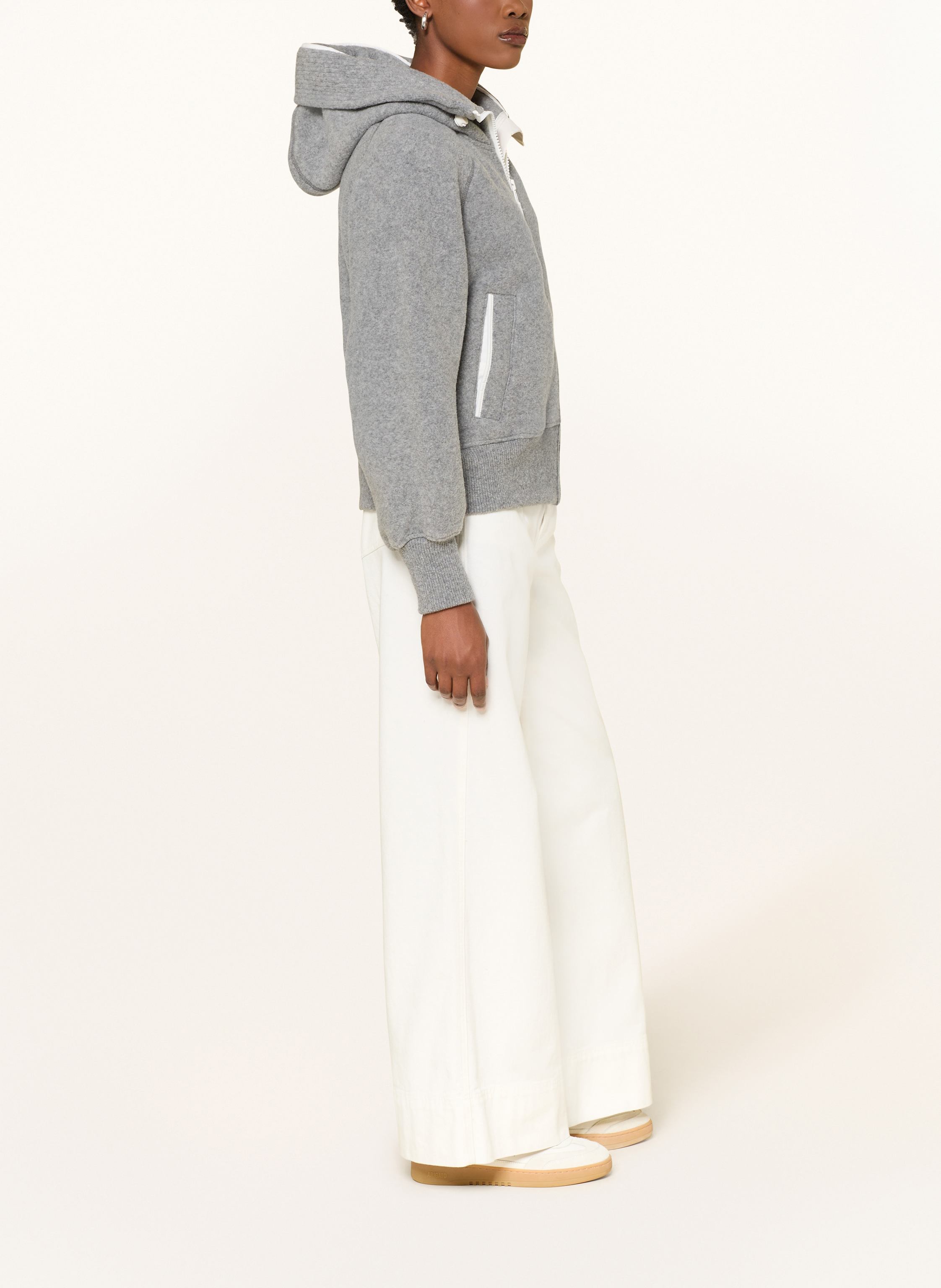 Thumbnail - Canada Goose Fleecejacke Chilliwack grau