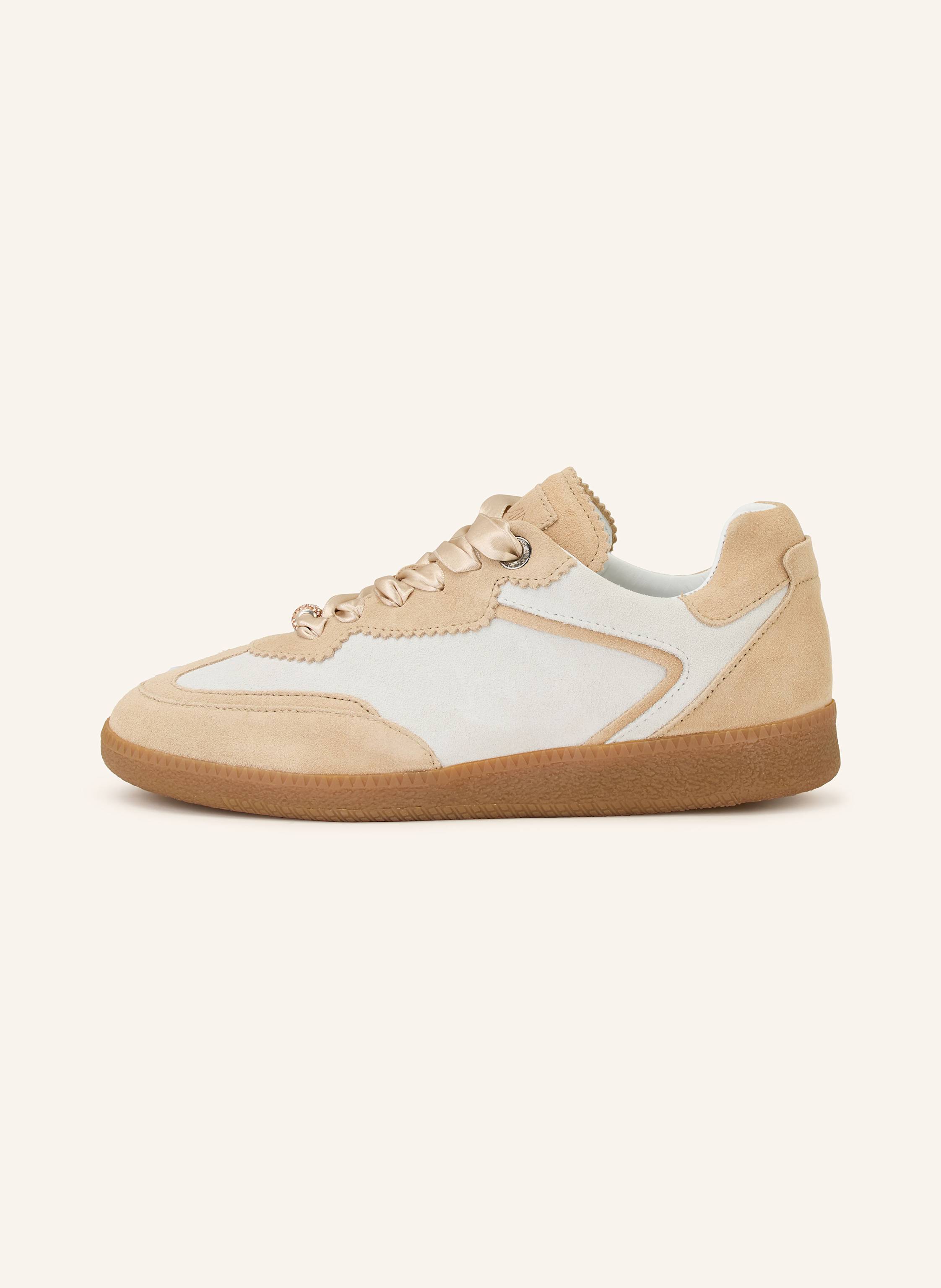 Thumbnail - Marc Cain Sneaker Mit Schmuckstein beige