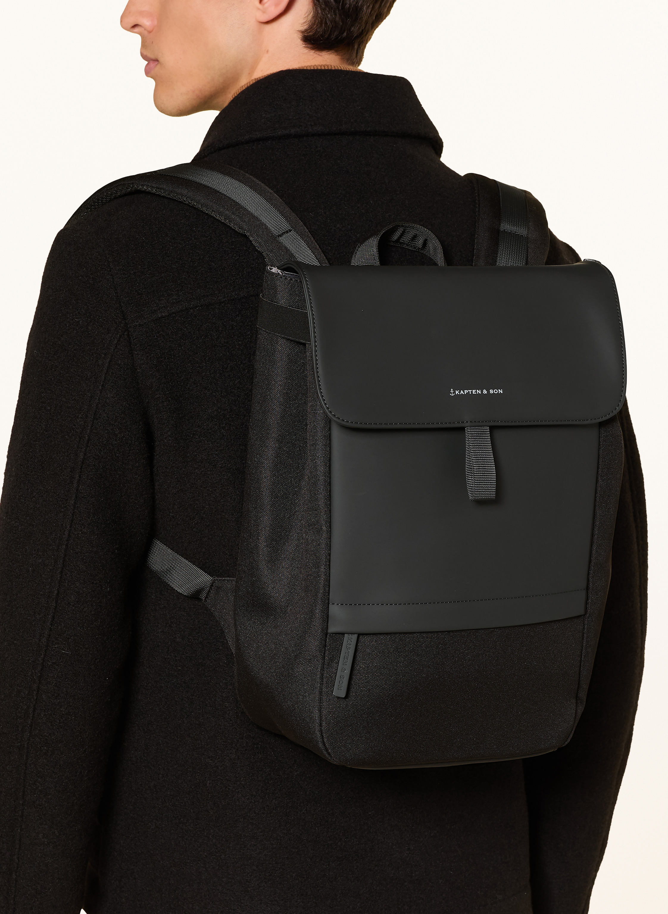 Thumbnail - Kapten & Son Rucksack Fyn schwarz