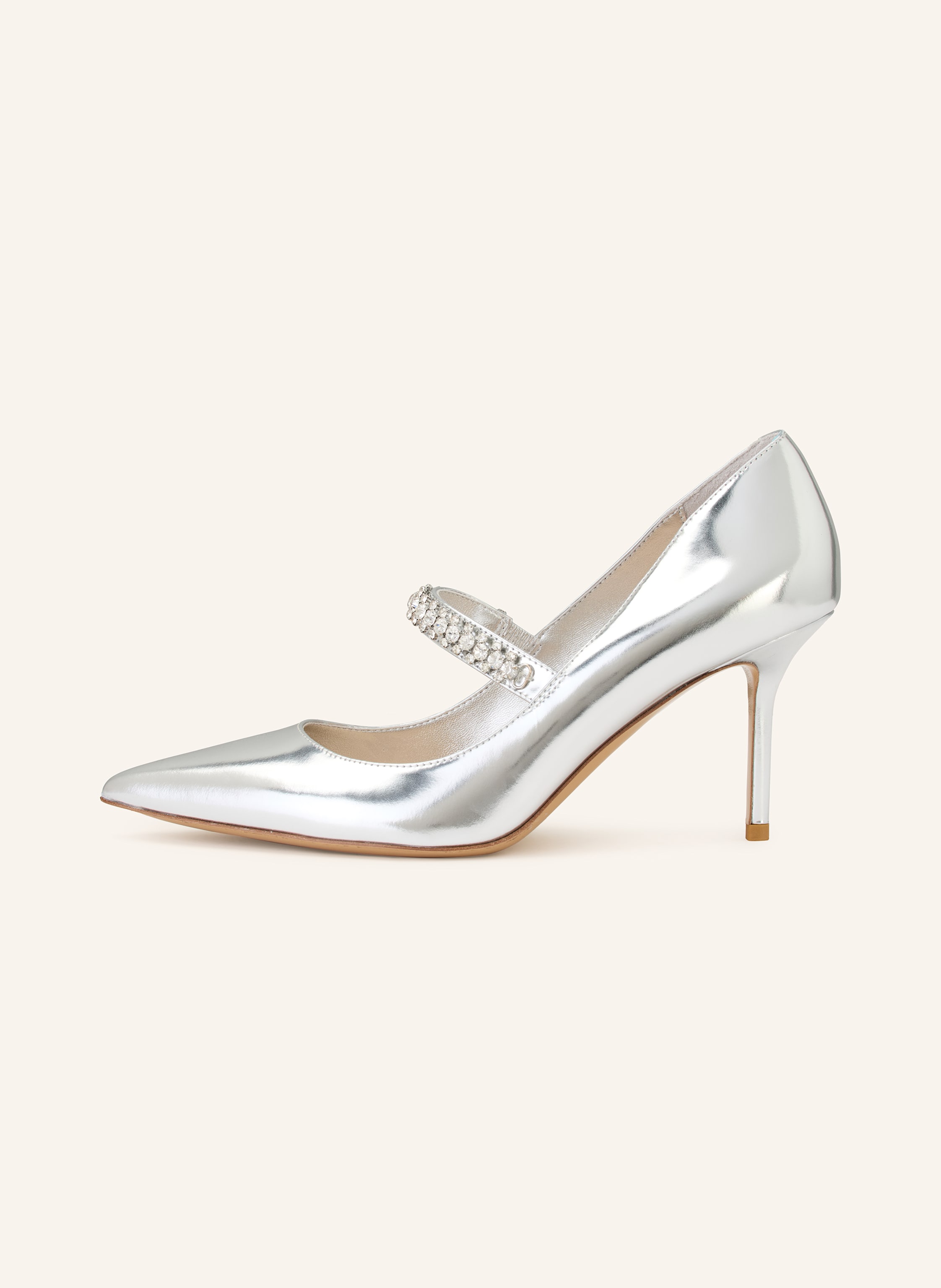 Thumbnail - Riani Pumps Mit Schmucksteinen silber