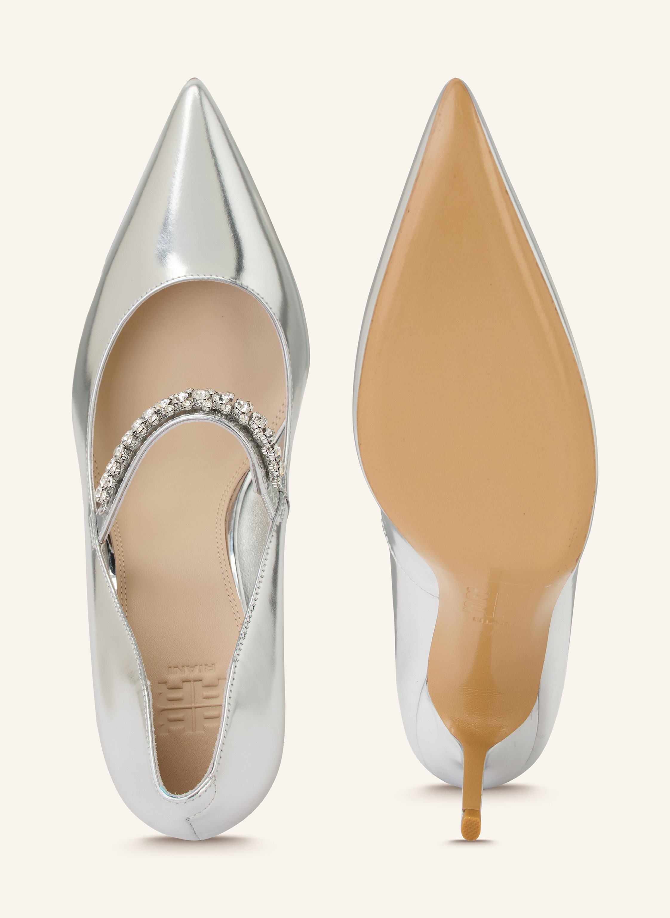 Thumbnail - Riani Pumps Mit Schmucksteinen silber