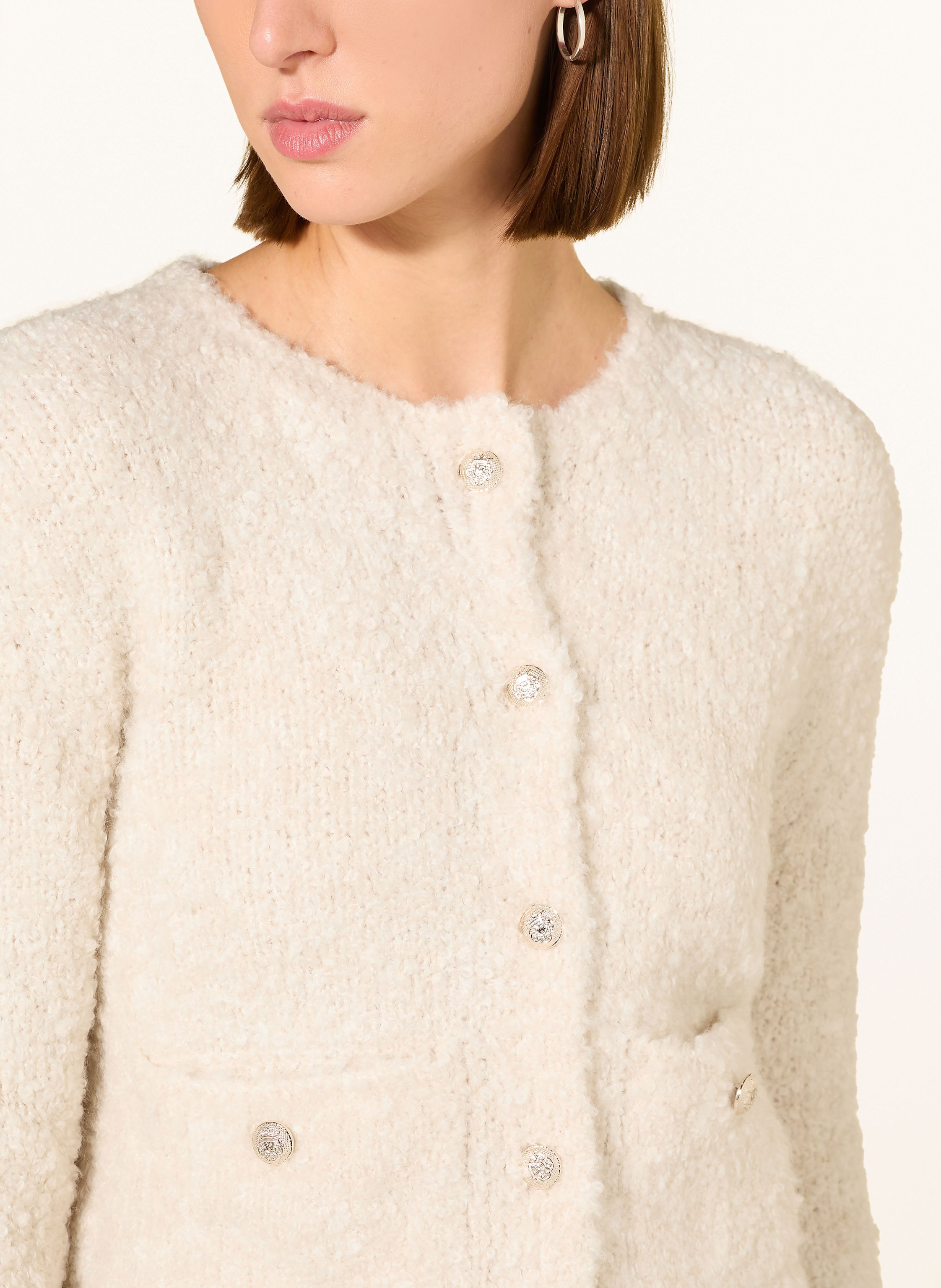 Thumbnail - Darling Harbour Strickjacke weiss