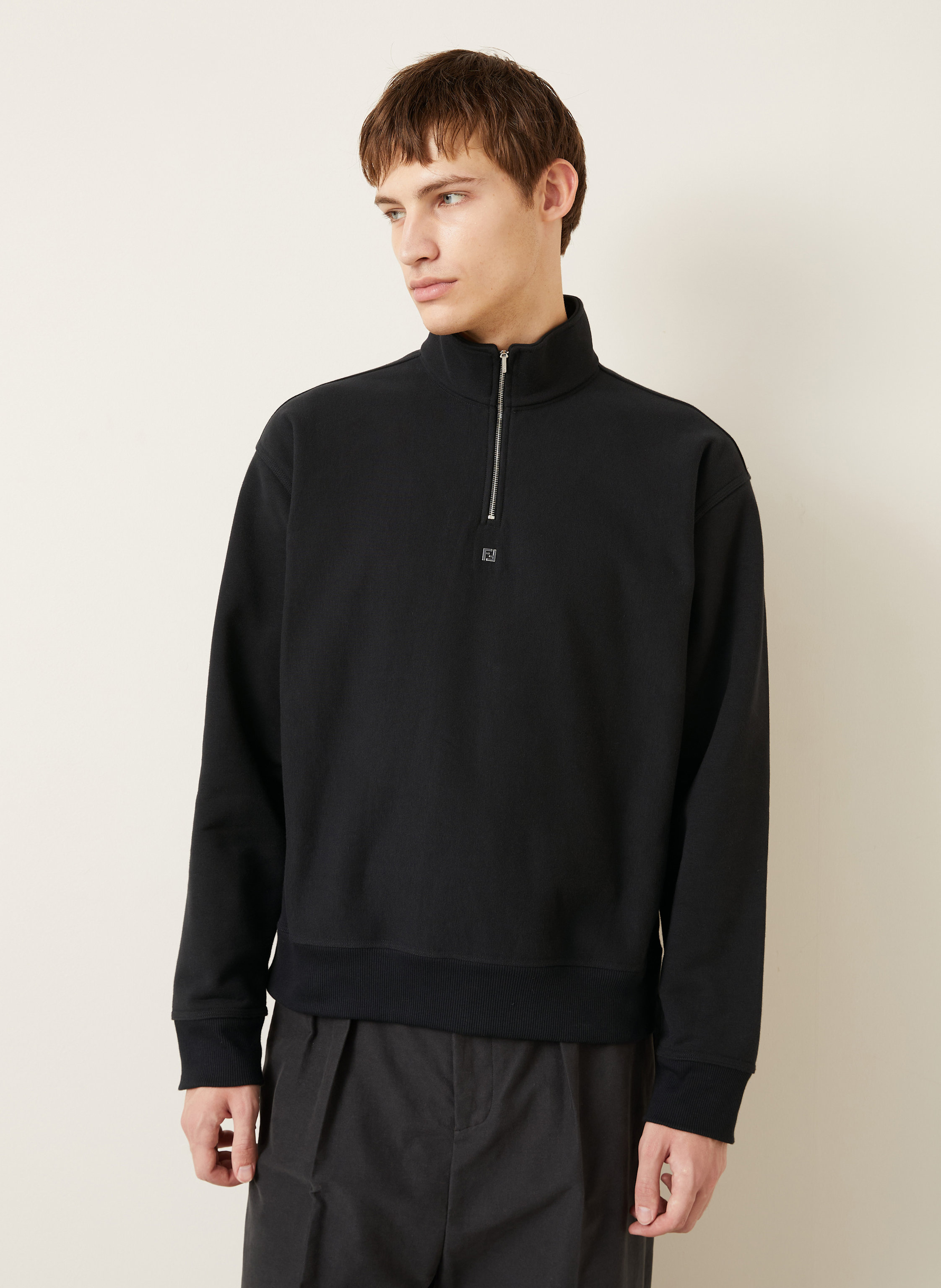 Thumbnail - Fendi Sweat-Troyer schwarz