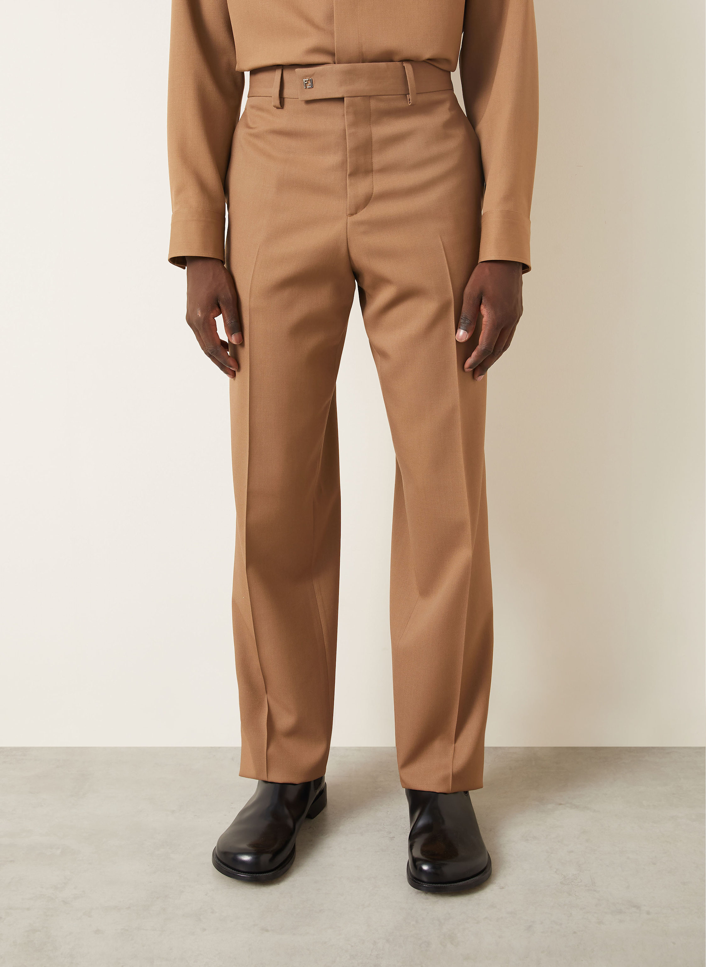 Thumbnail - Fendi Hose Regular Fit braun