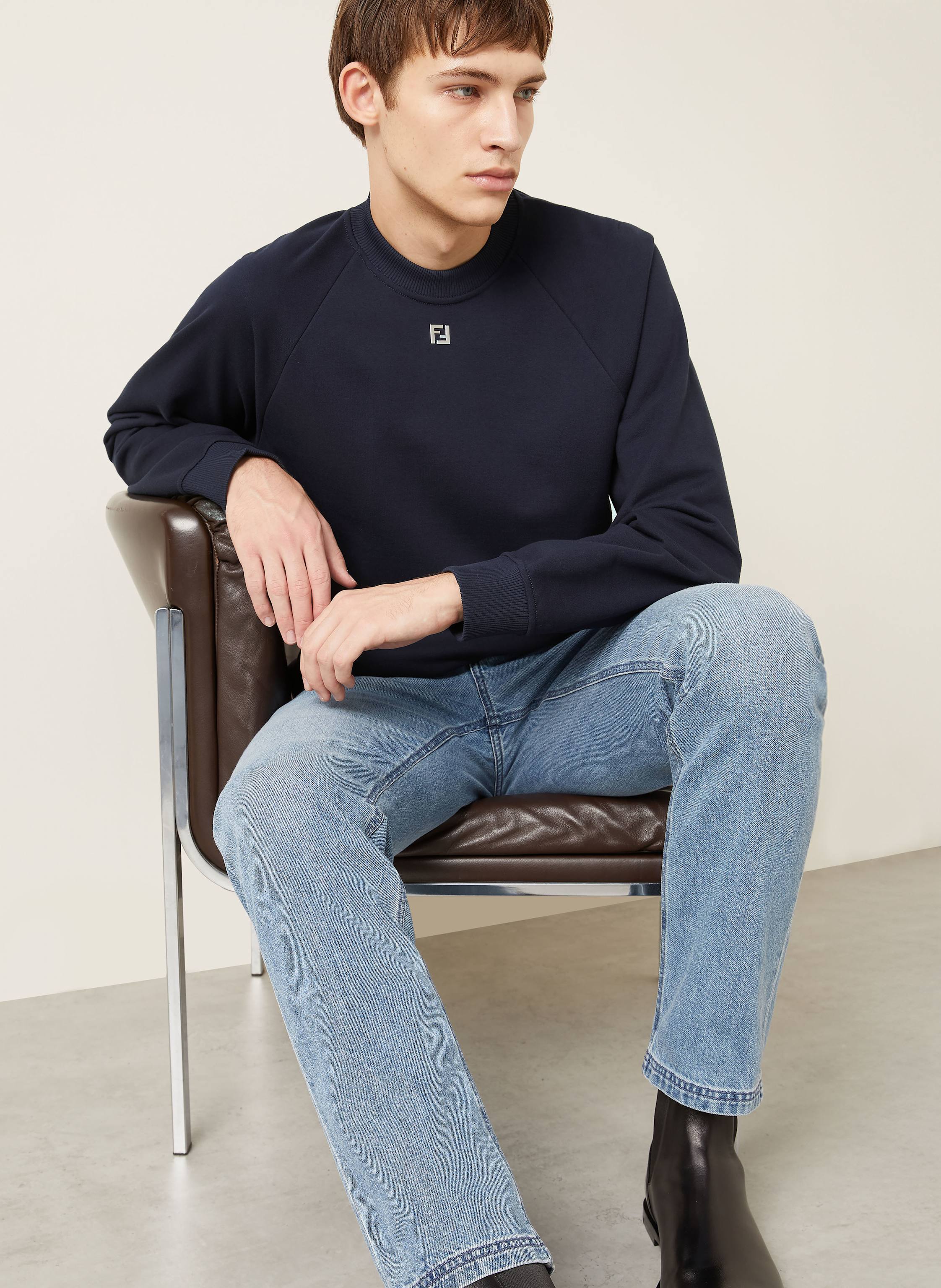 Thumbnail - Fendi Sweatshirt blau