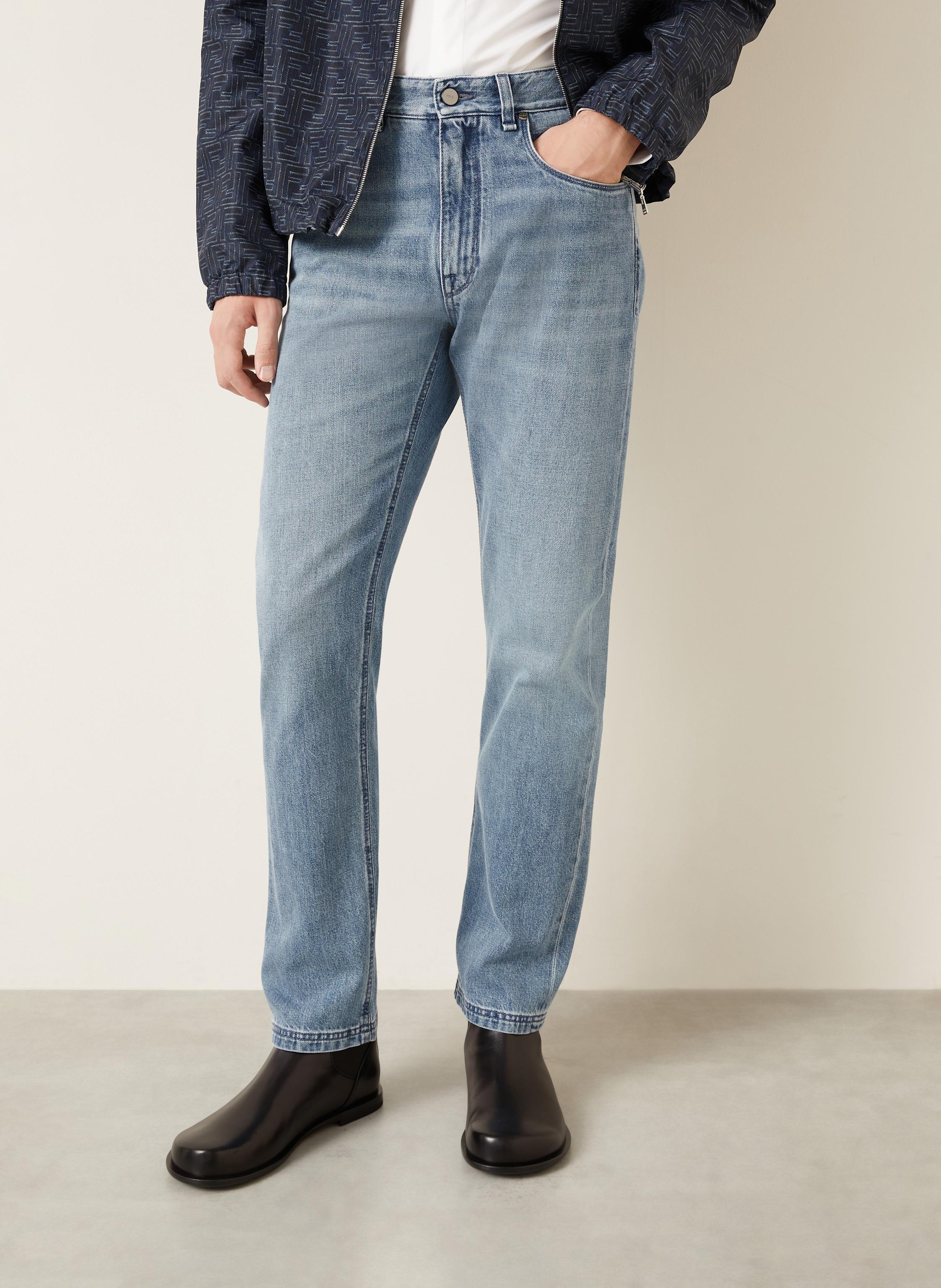 Thumbnail - Fendi Jeans Regular Fit blau
