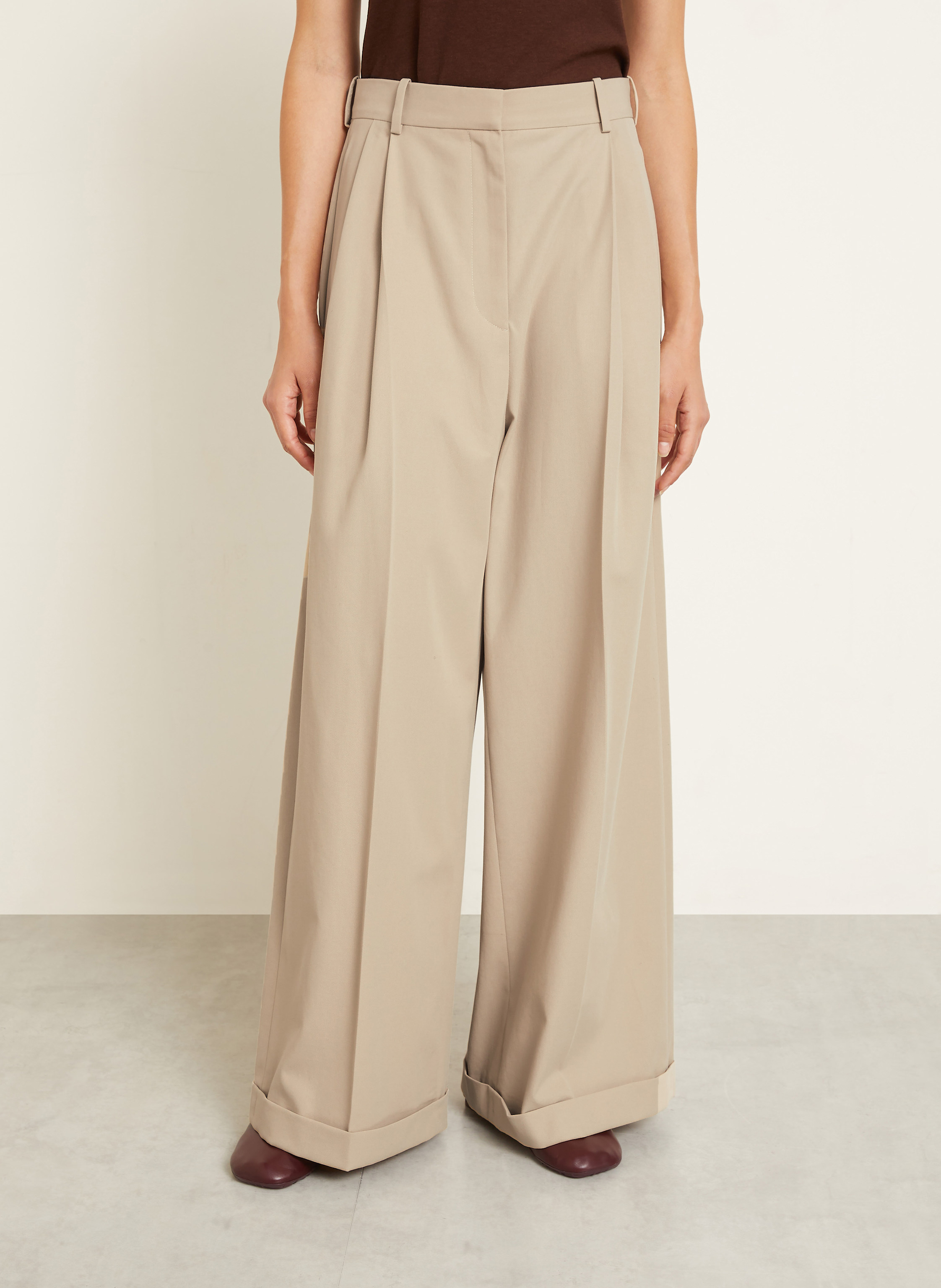 Thumbnail - Loewe Marlenehose beige