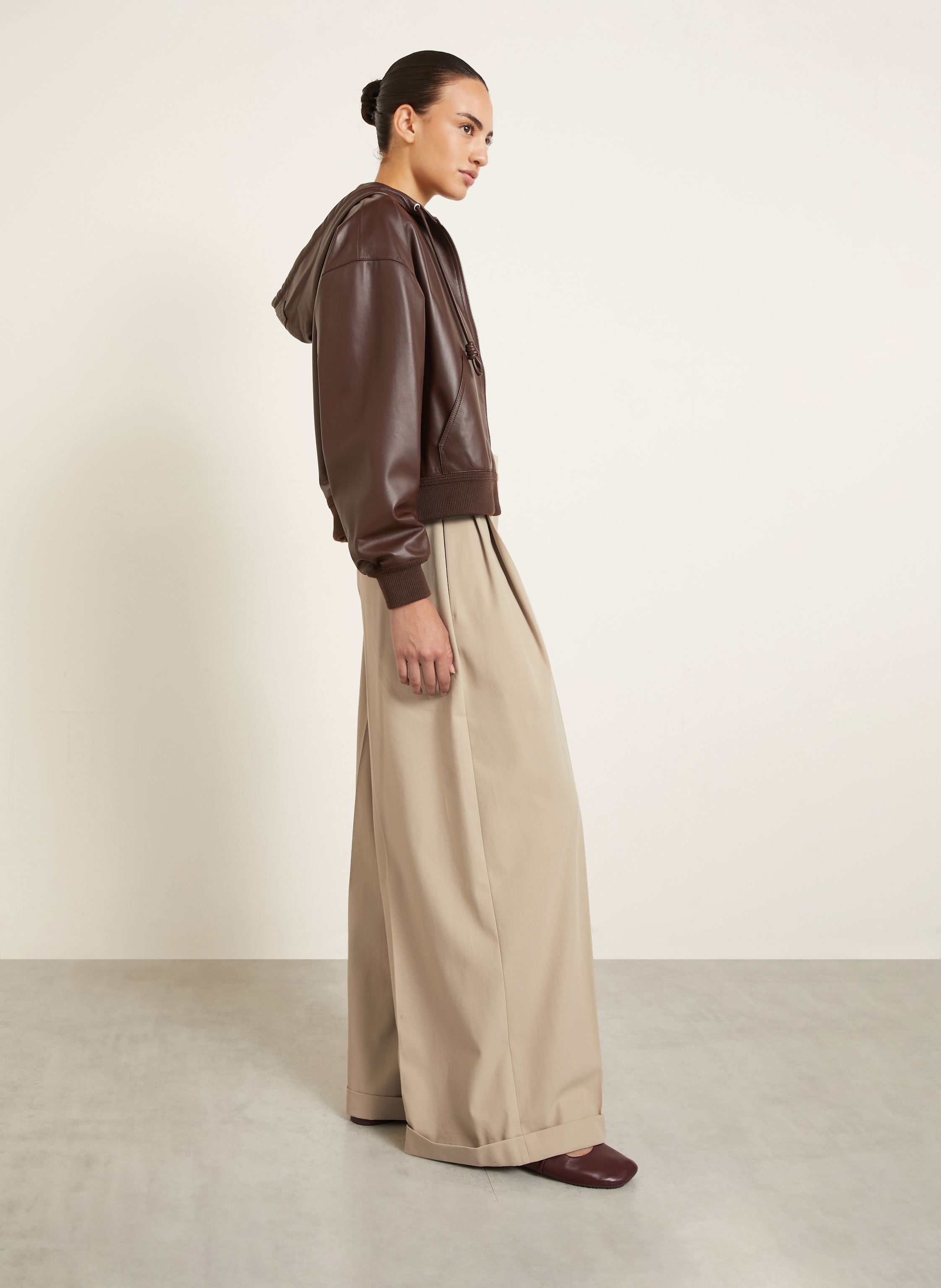 Thumbnail - Loewe Marlenehose beige