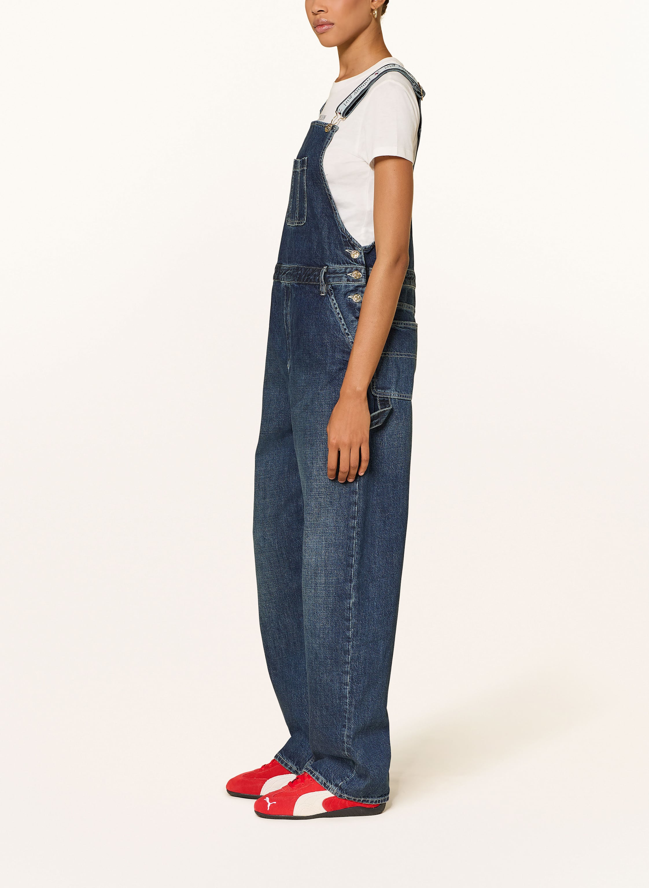 Thumbnail - Tommy Jeans Jeans-Latzhose blau