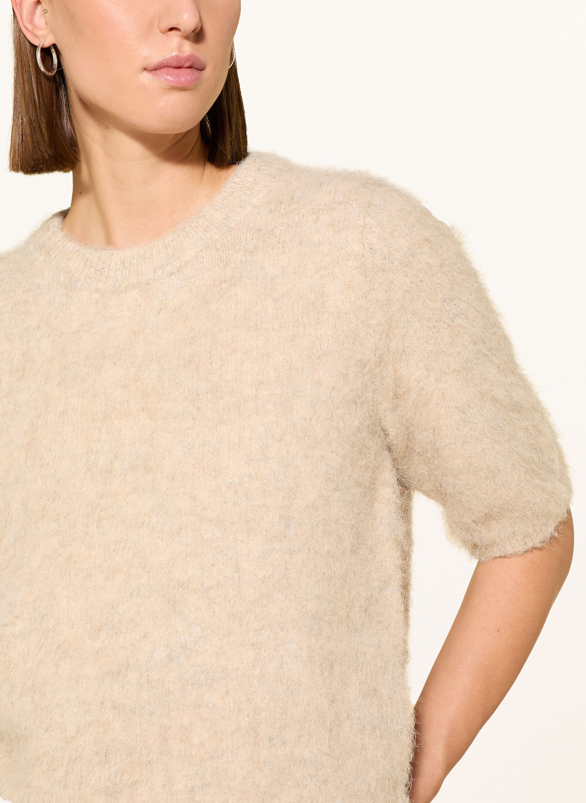 Thumbnail - Opus Strickshirt Plaush beige