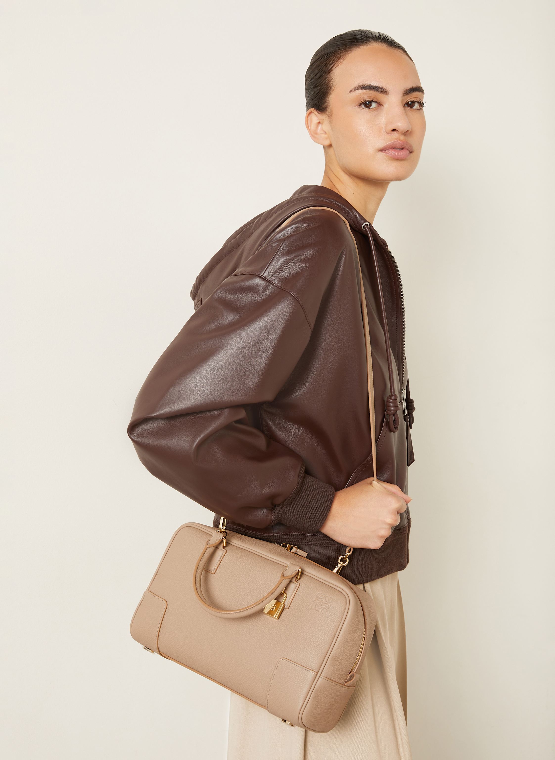 Thumbnail - Loewe Handtasche Amazona 28 beige