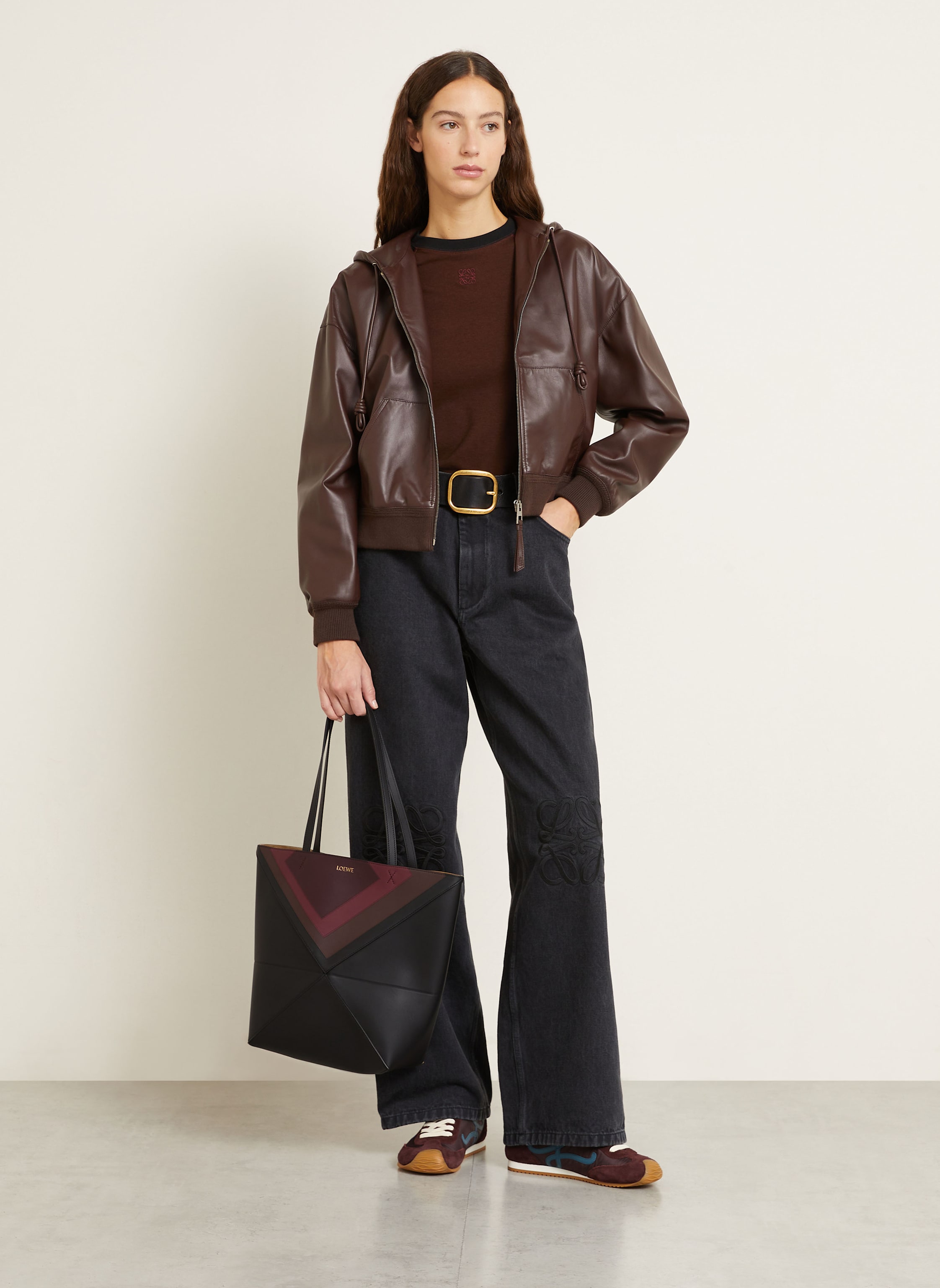 Thumbnail - Loewe Shopper Puzzle Fold Medium rot