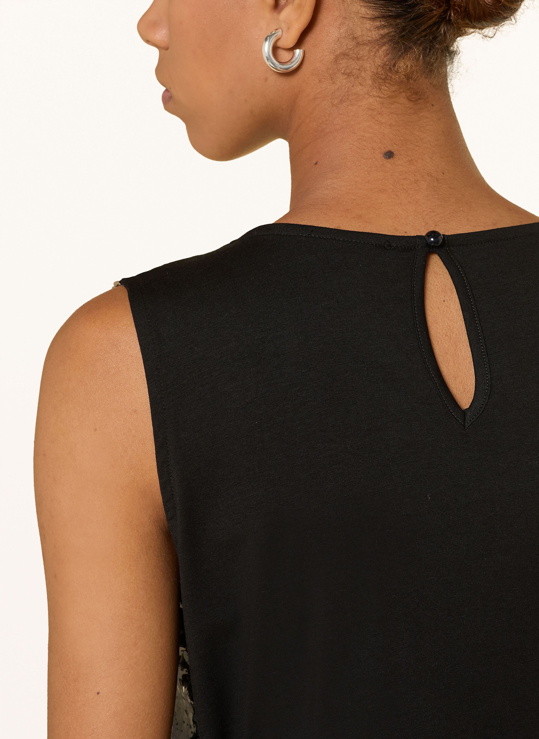 Thumbnail - More & More Blusentop Mit Pailletten schwarz