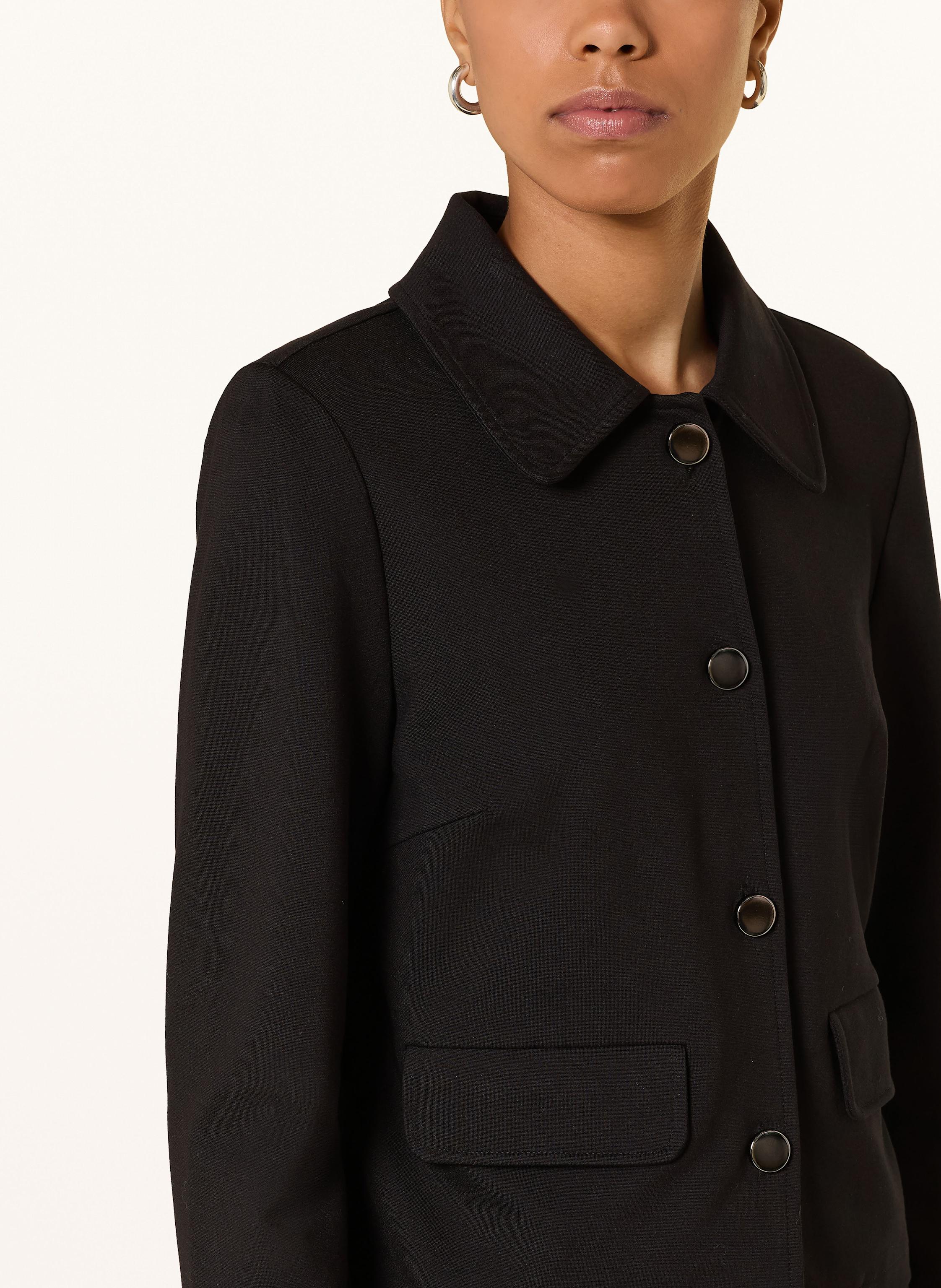 Thumbnail - More & More Kastenjacke Aus Jersey schwarz