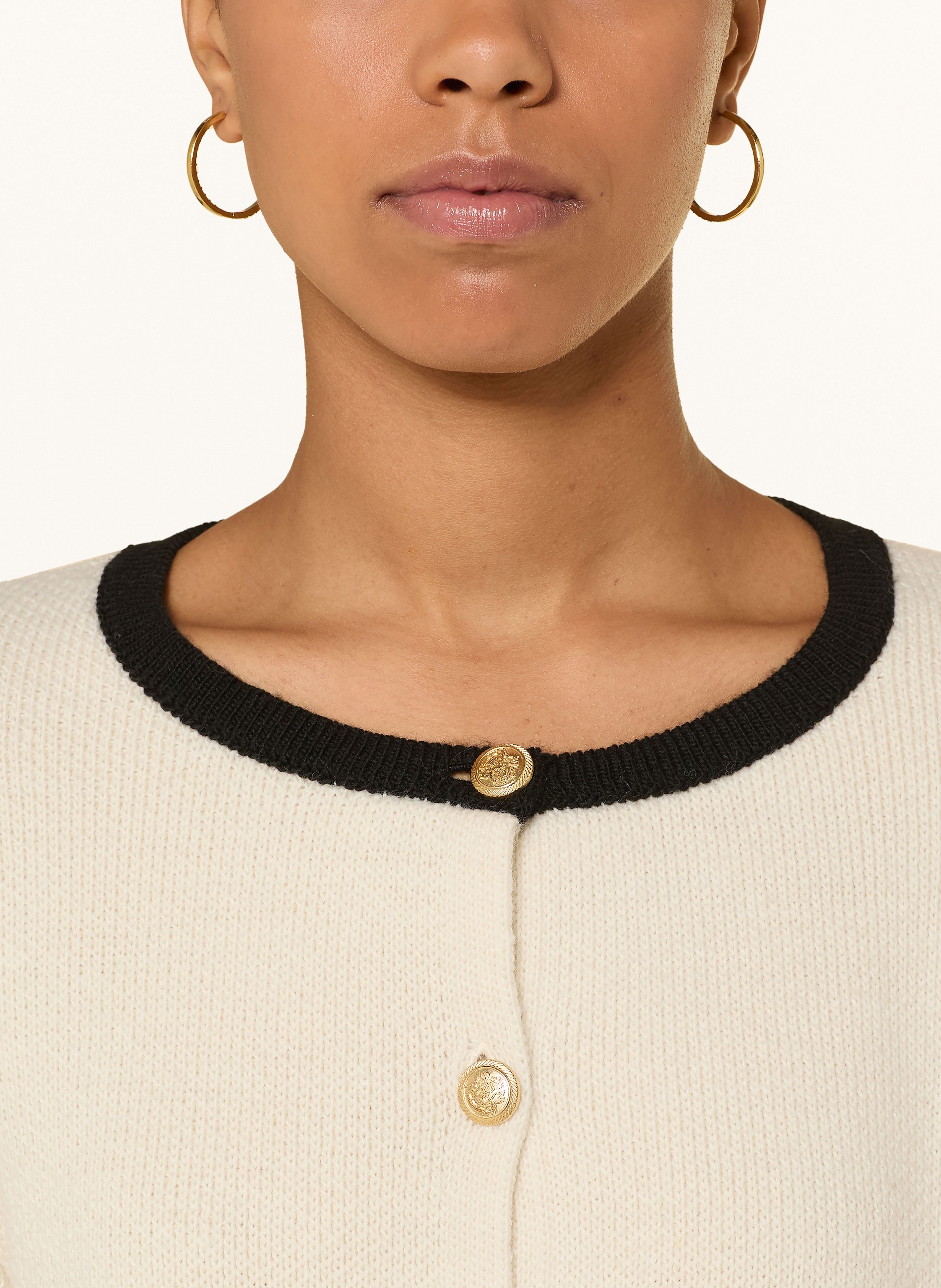 Thumbnail - More & More Strickjacke weiss