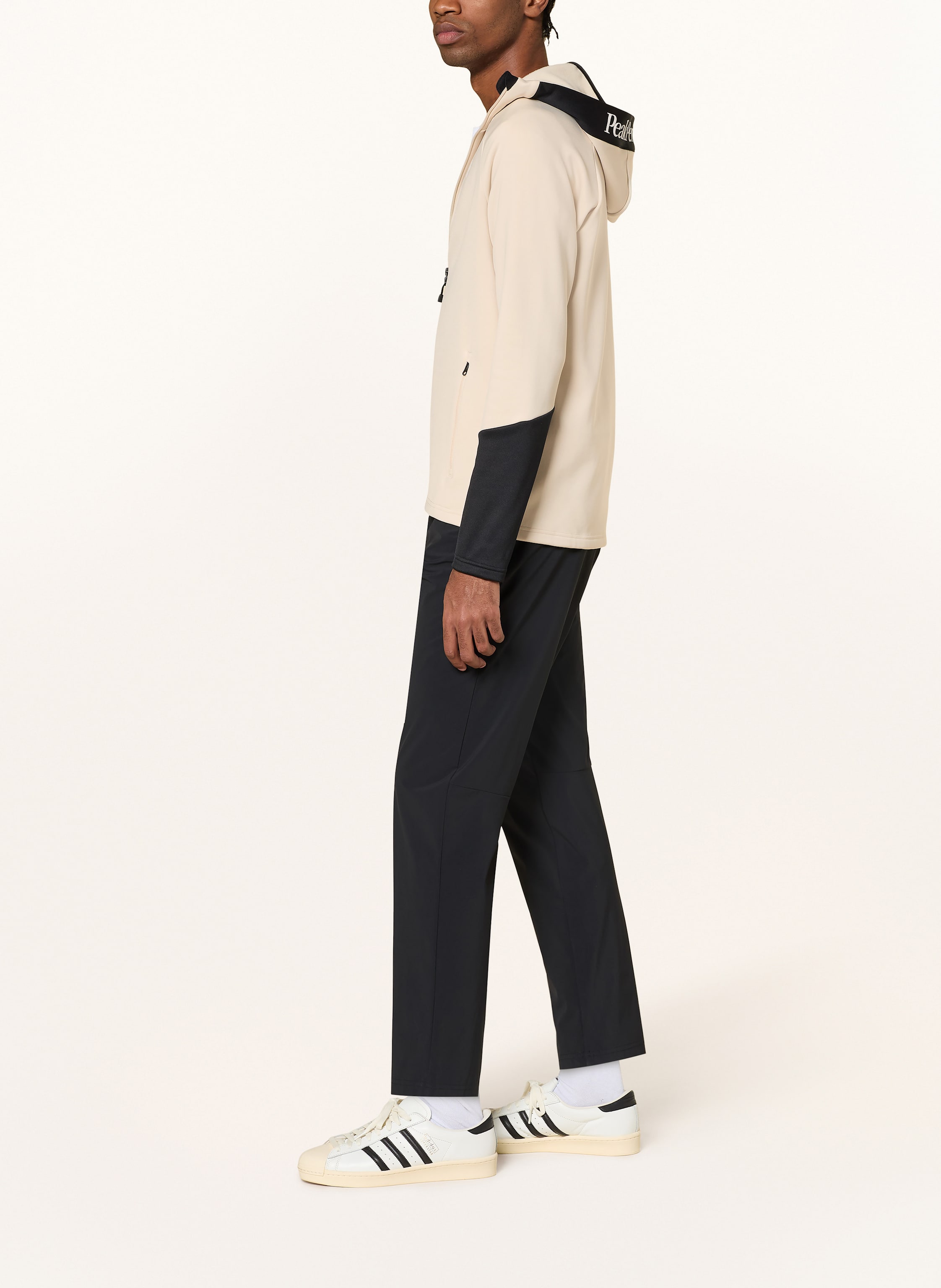 Thumbnail - Peak Performance Midlayer-Jacke Rider Zip Hood beige