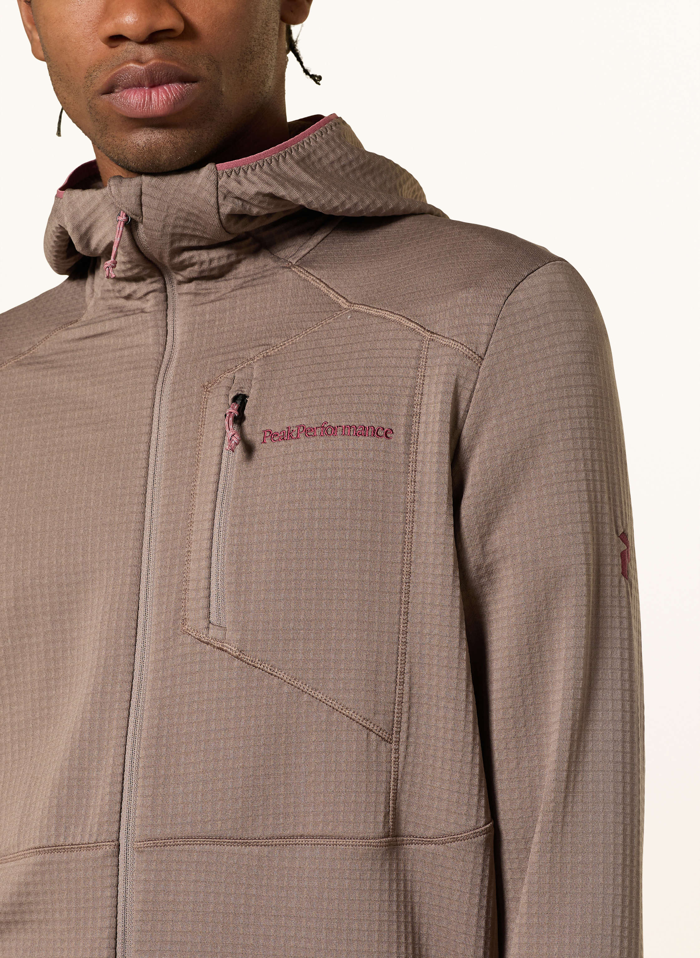 Thumbnail - Peak Performance Fleecejacke Trail Polartec® braun