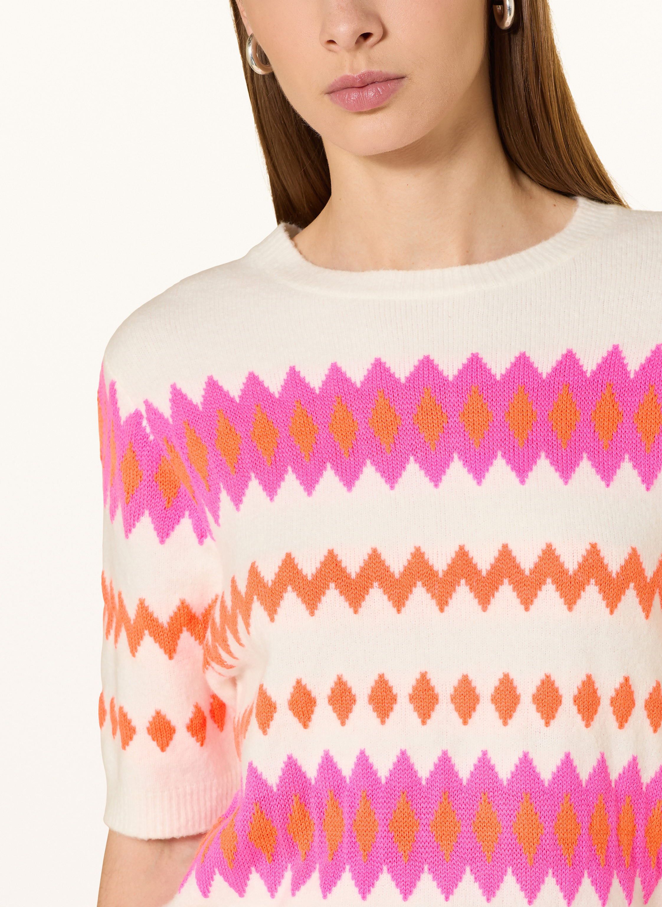 Thumbnail - Grace Strickshirt weiss