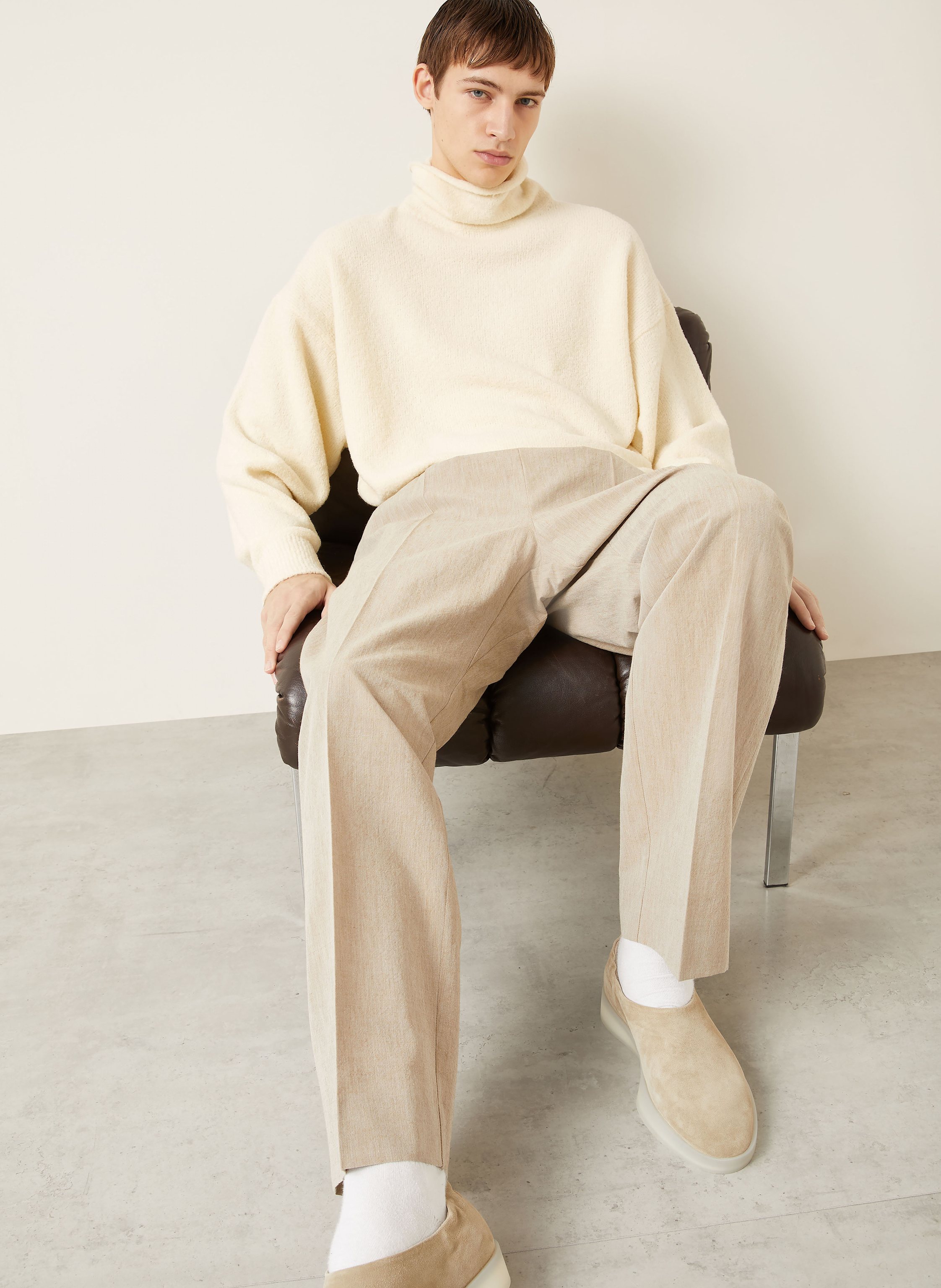 Thumbnail - Fear Of God Rollkragenpullover beige