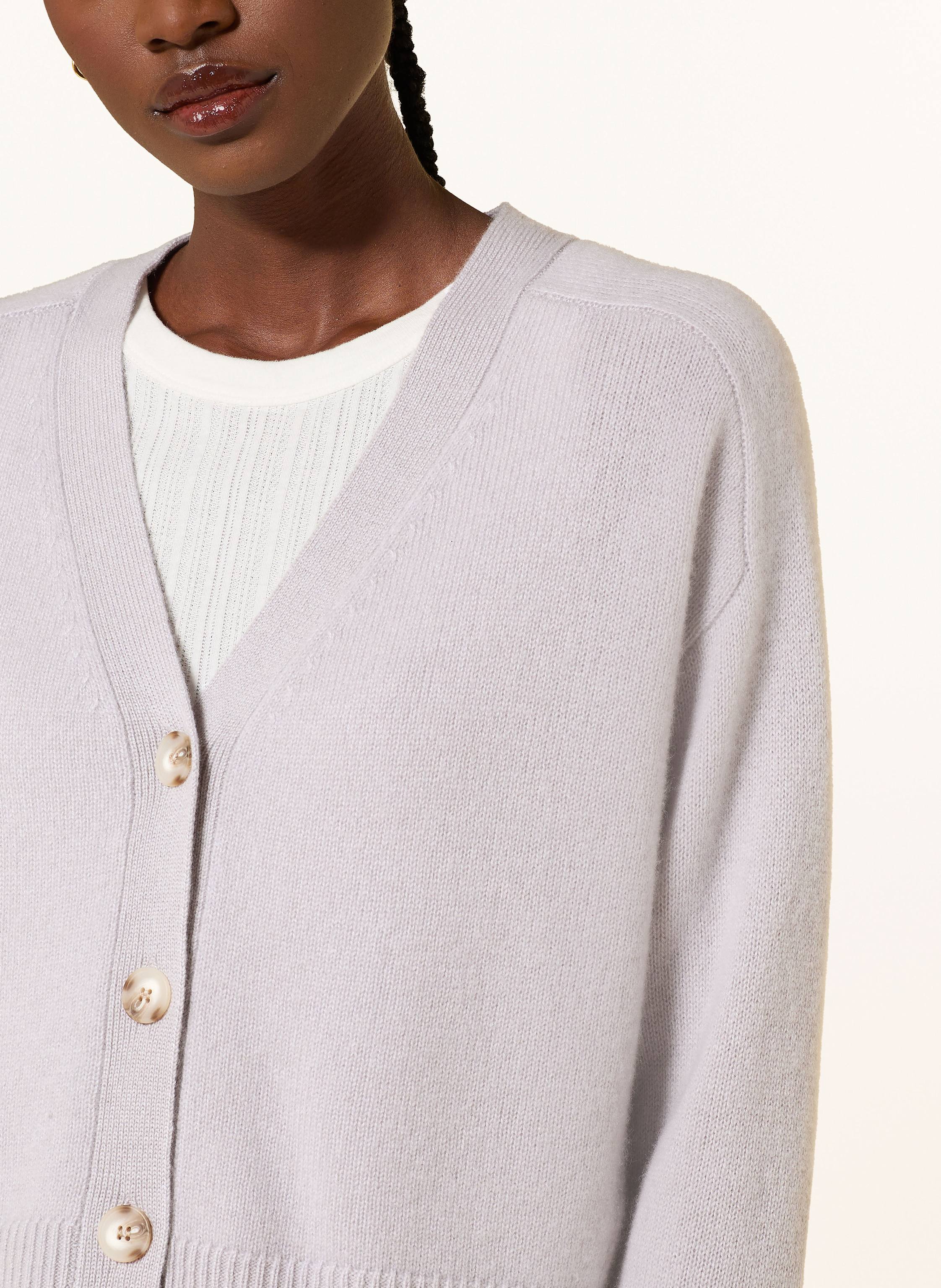 Thumbnail - Lilienfels Strickjacke Aus Cashmere grau