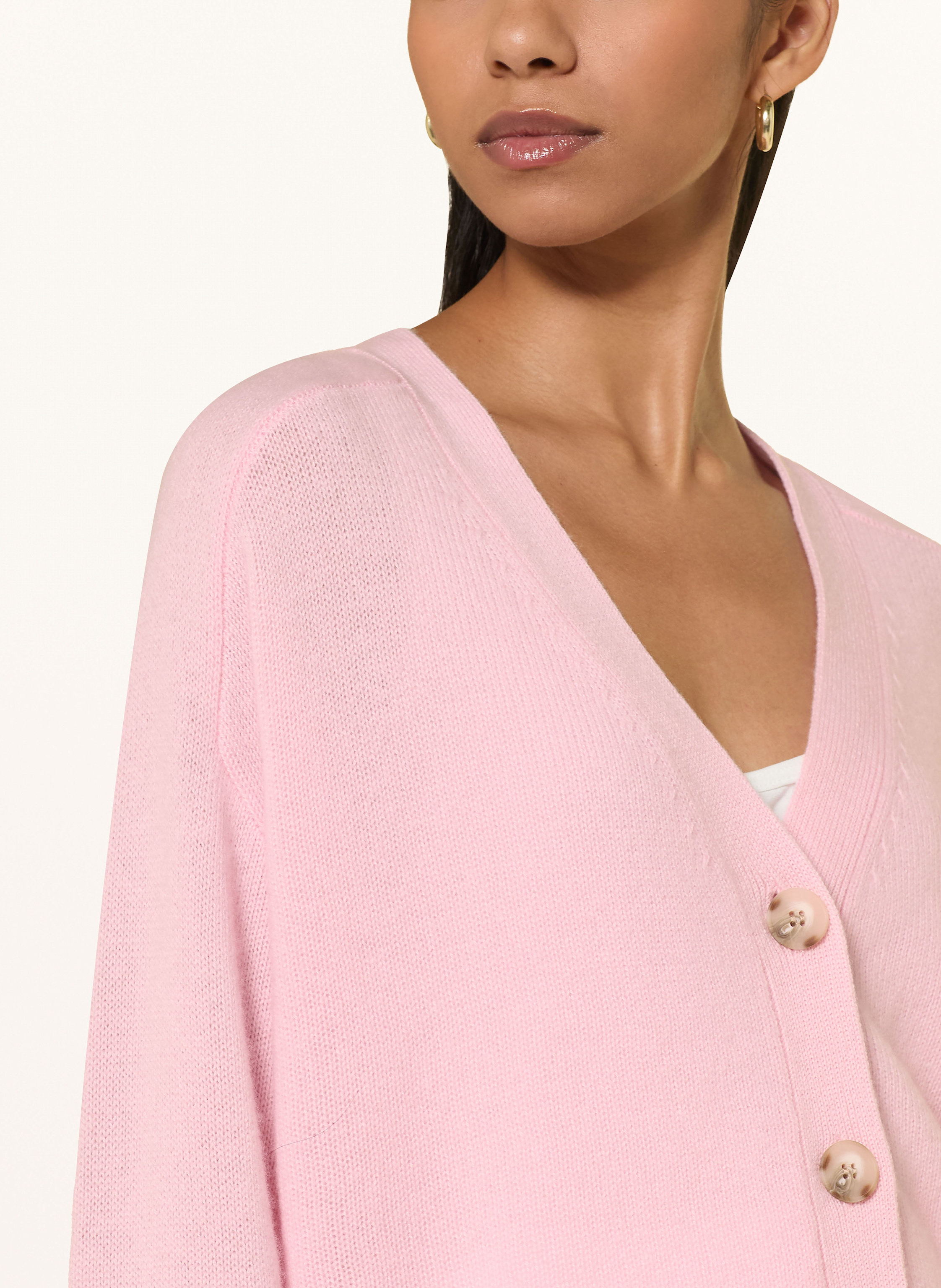 Thumbnail - Lilienfels Strickjacke Aus Cashmere rosa