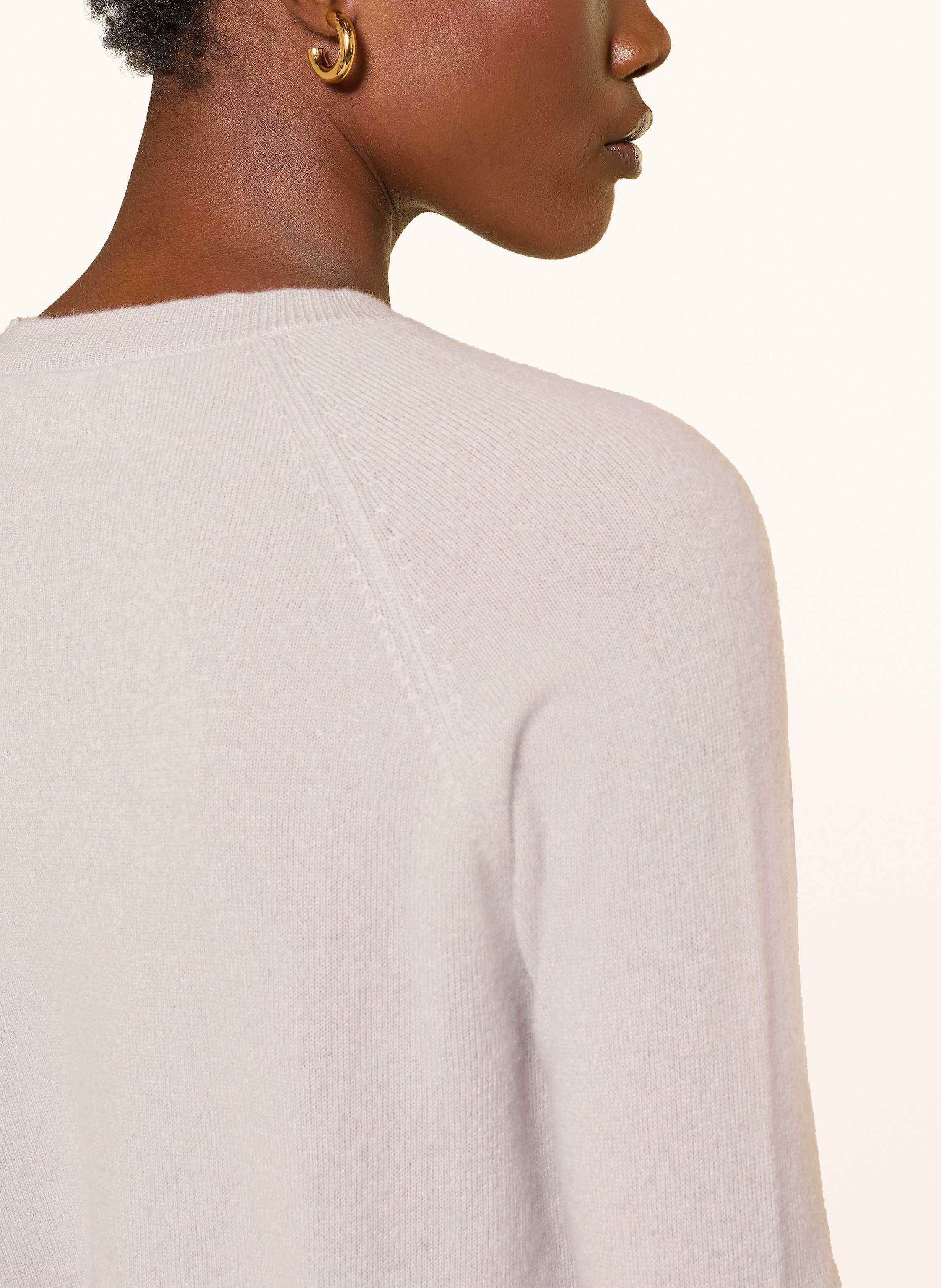 Thumbnail - Lilienfels Cashmere-Pullover Mit 3/4-Arm grau