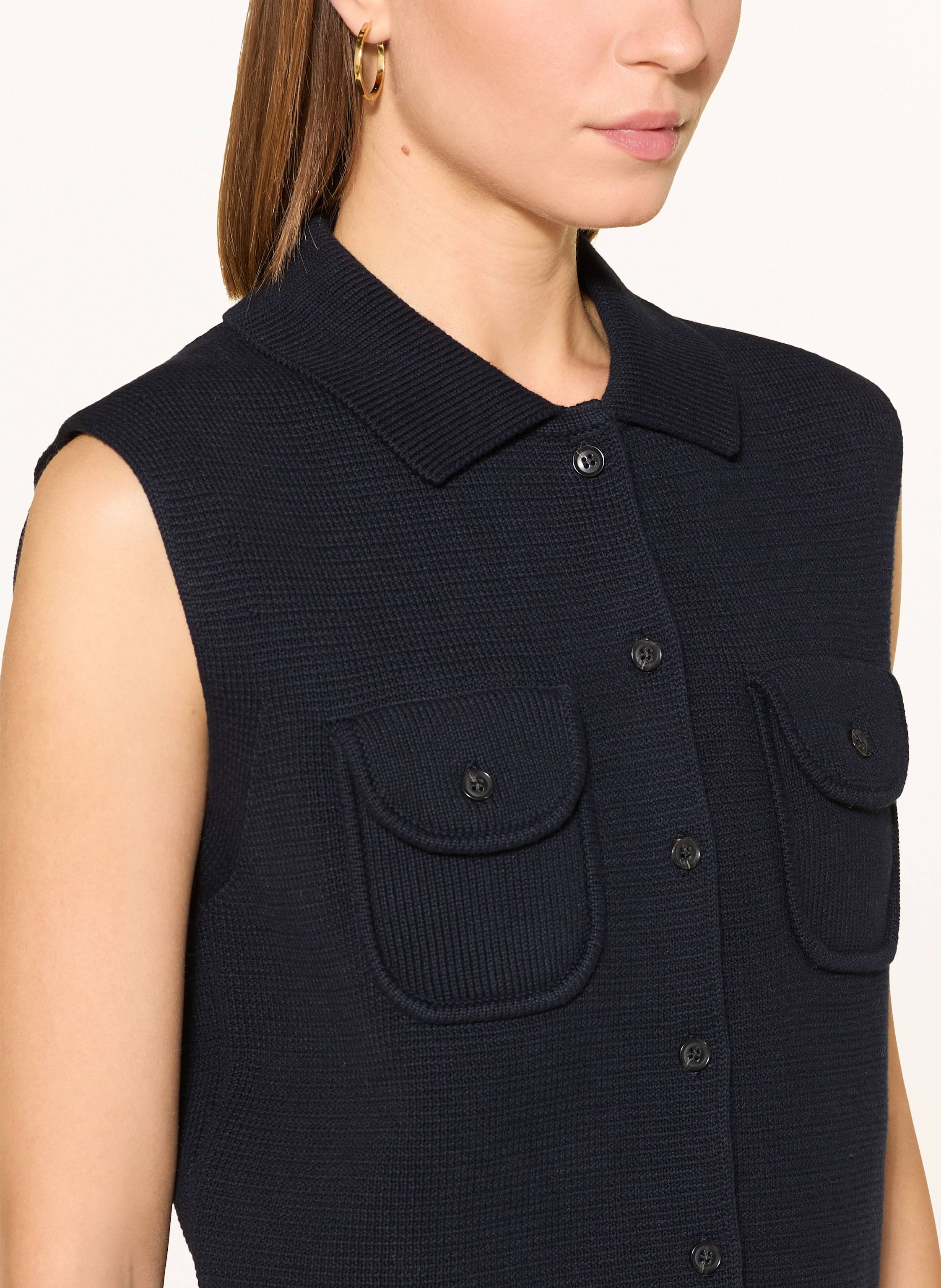 Thumbnail - Darling Harbour Strickweste blau