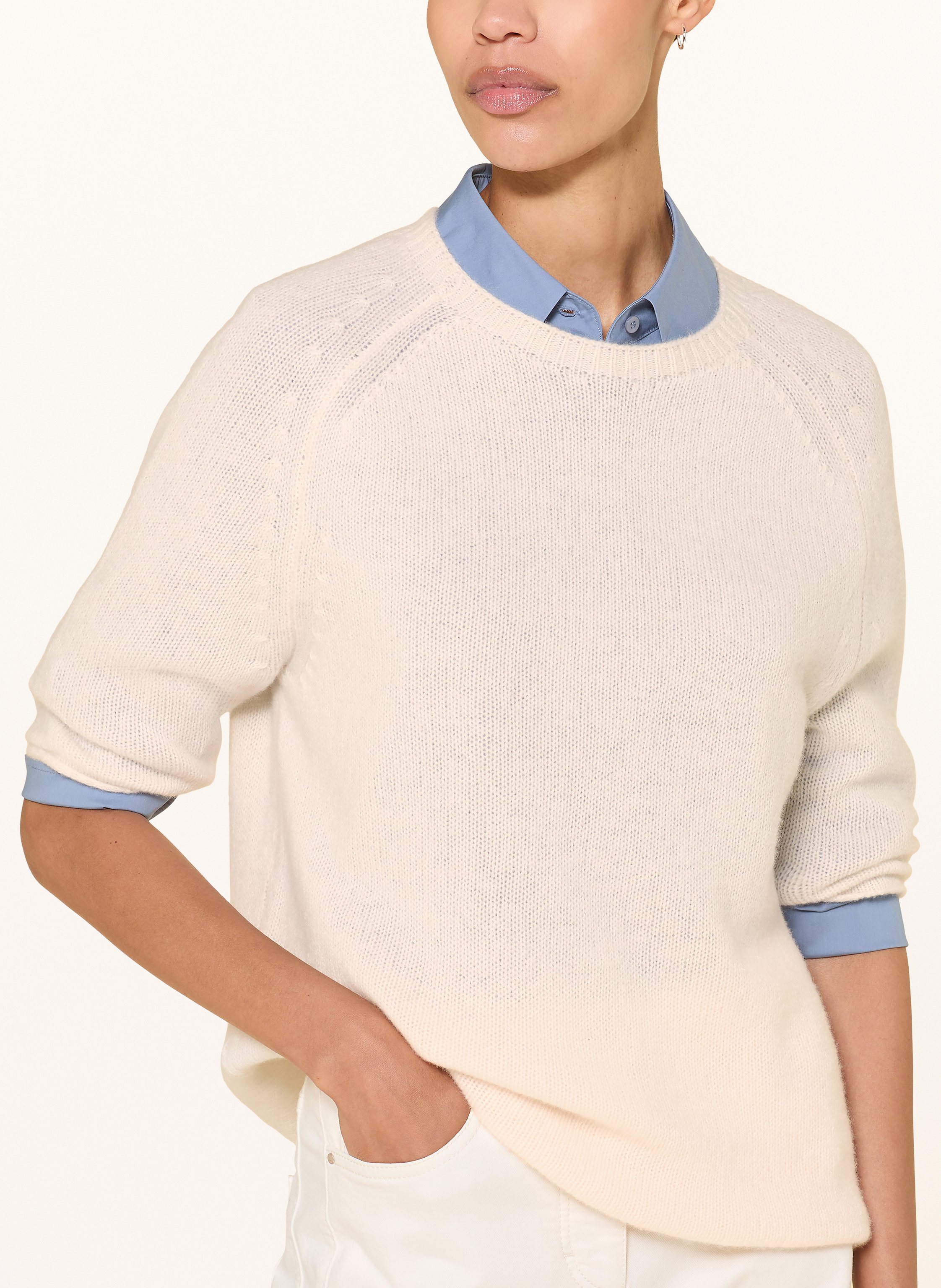 Thumbnail - Luisa Cerano Strickshirt weiss