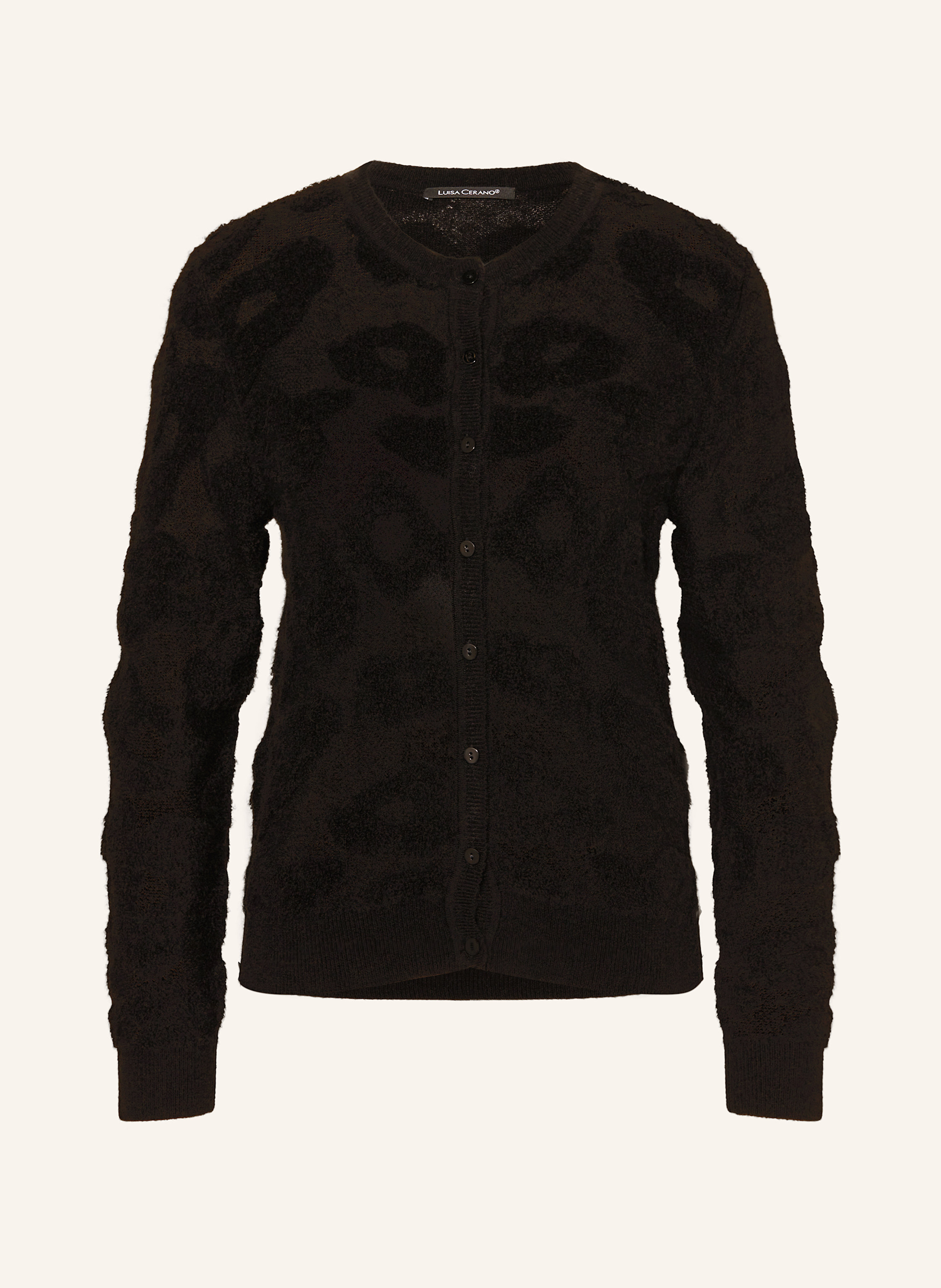 Luisa Cerano Strickjacke schwarz