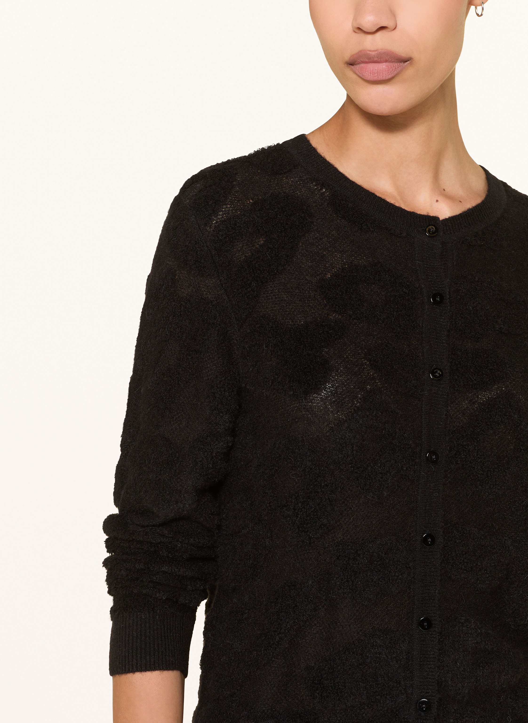 Thumbnail - Luisa Cerano Strickjacke schwarz