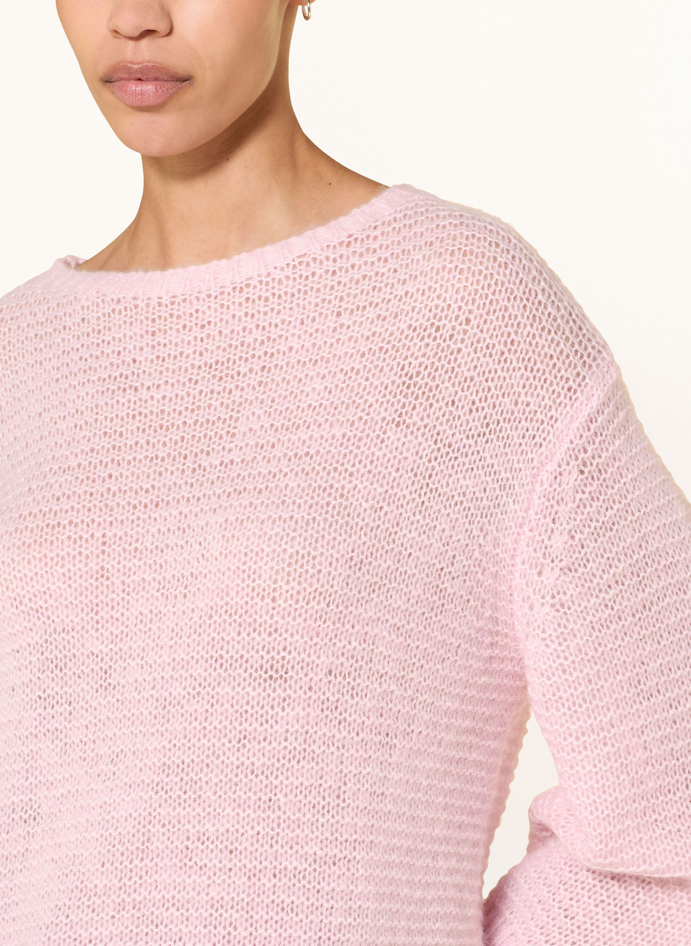 Thumbnail - Luisa Cerano Pullover Mit Alpaka rosa