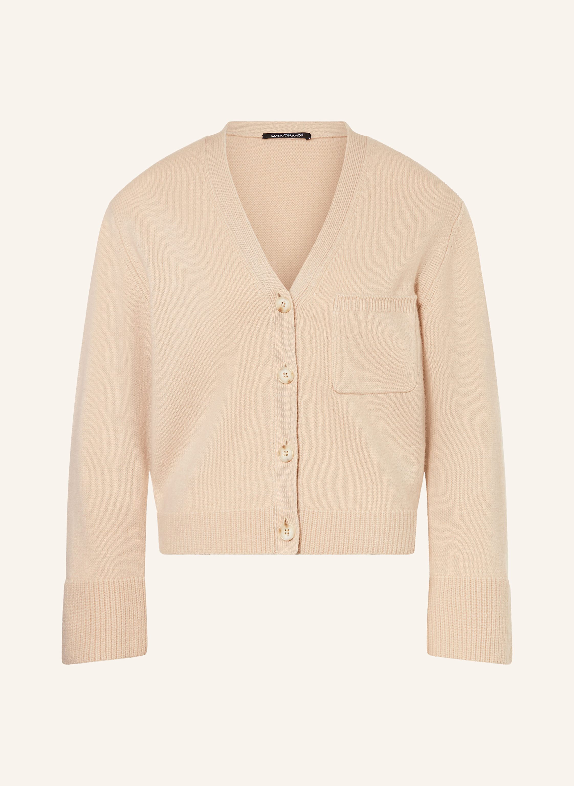 Luisa Cerano Strickjacke beige